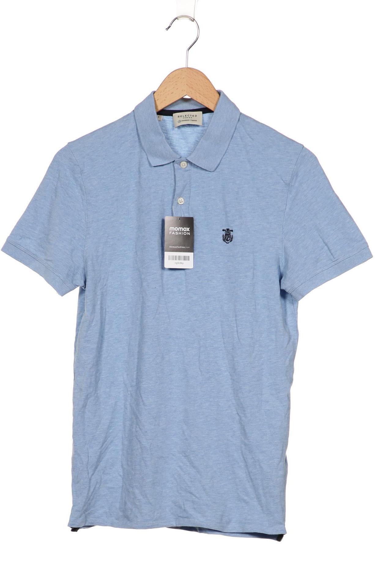 

SELECTED Herren Poloshirt, hellblau