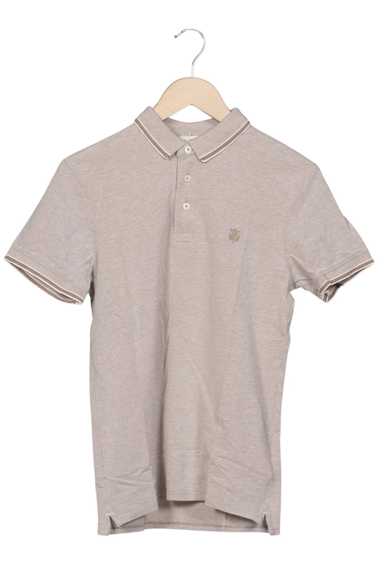 Thumbnail - Selected Herren Poloshirt, beige, Gr. 46