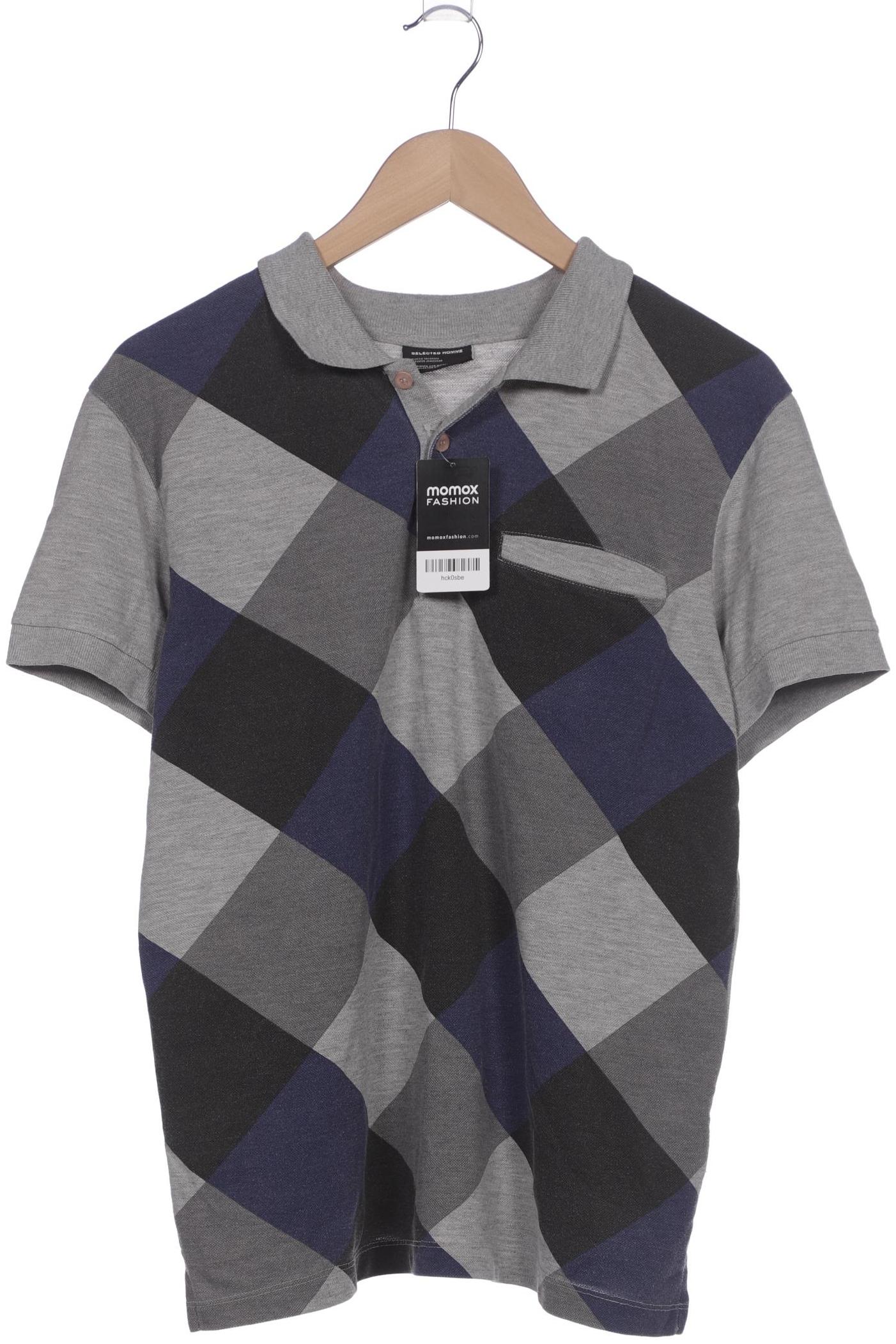 

Selected Herren Poloshirt, grau, Gr. 48