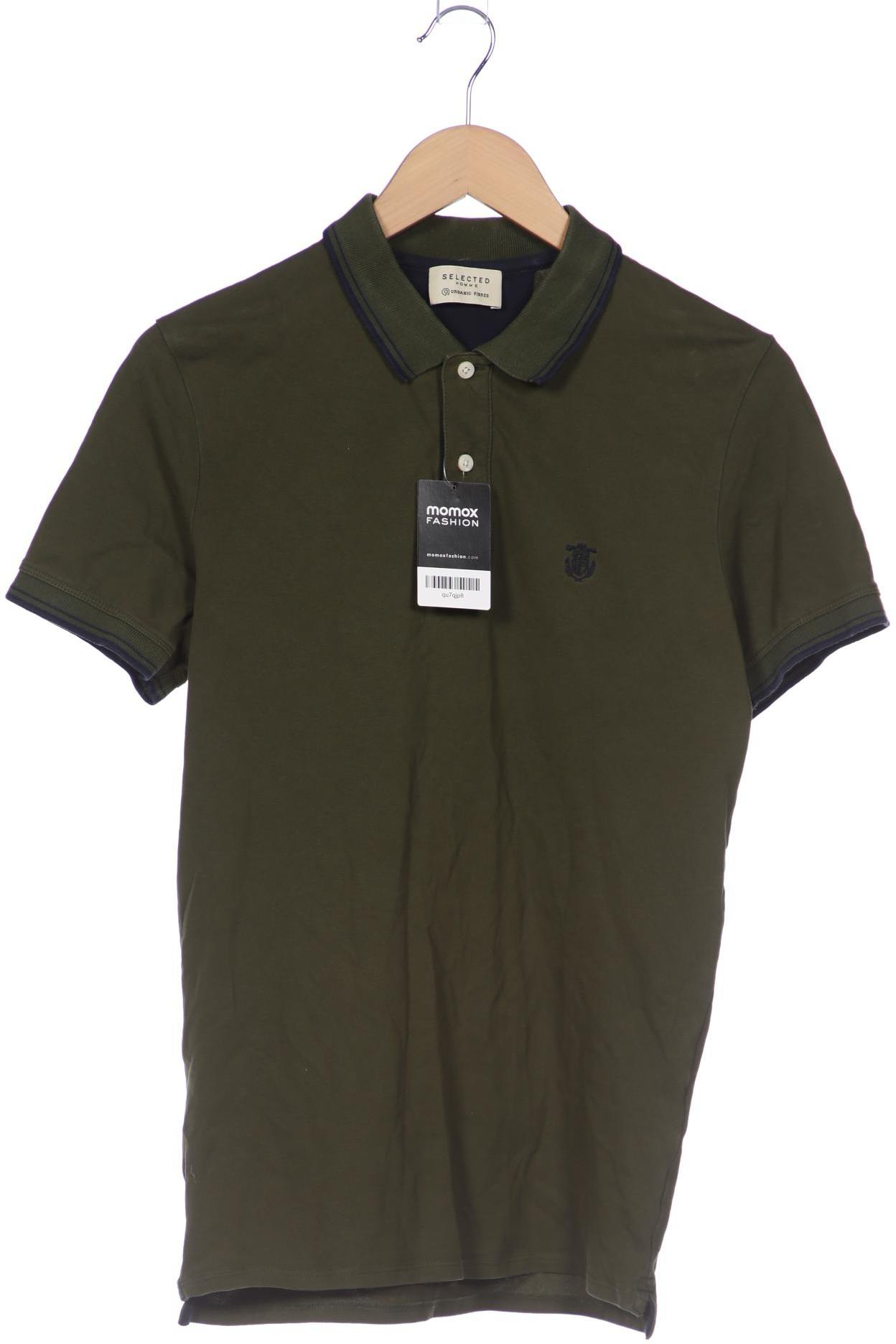 

SELECTED Herren Poloshirt, grün