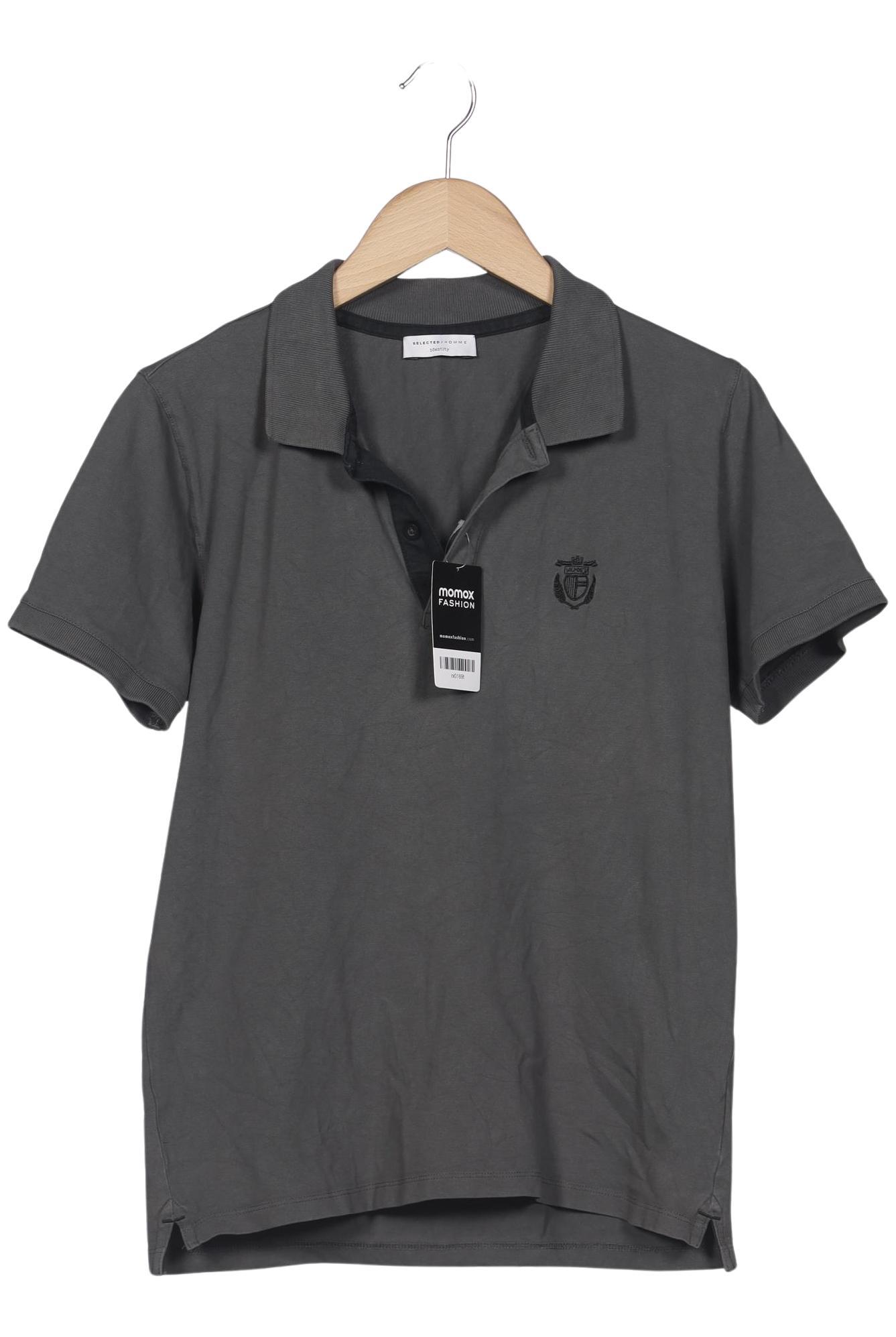 

Selected Herren Poloshirt, grau, Gr. 48