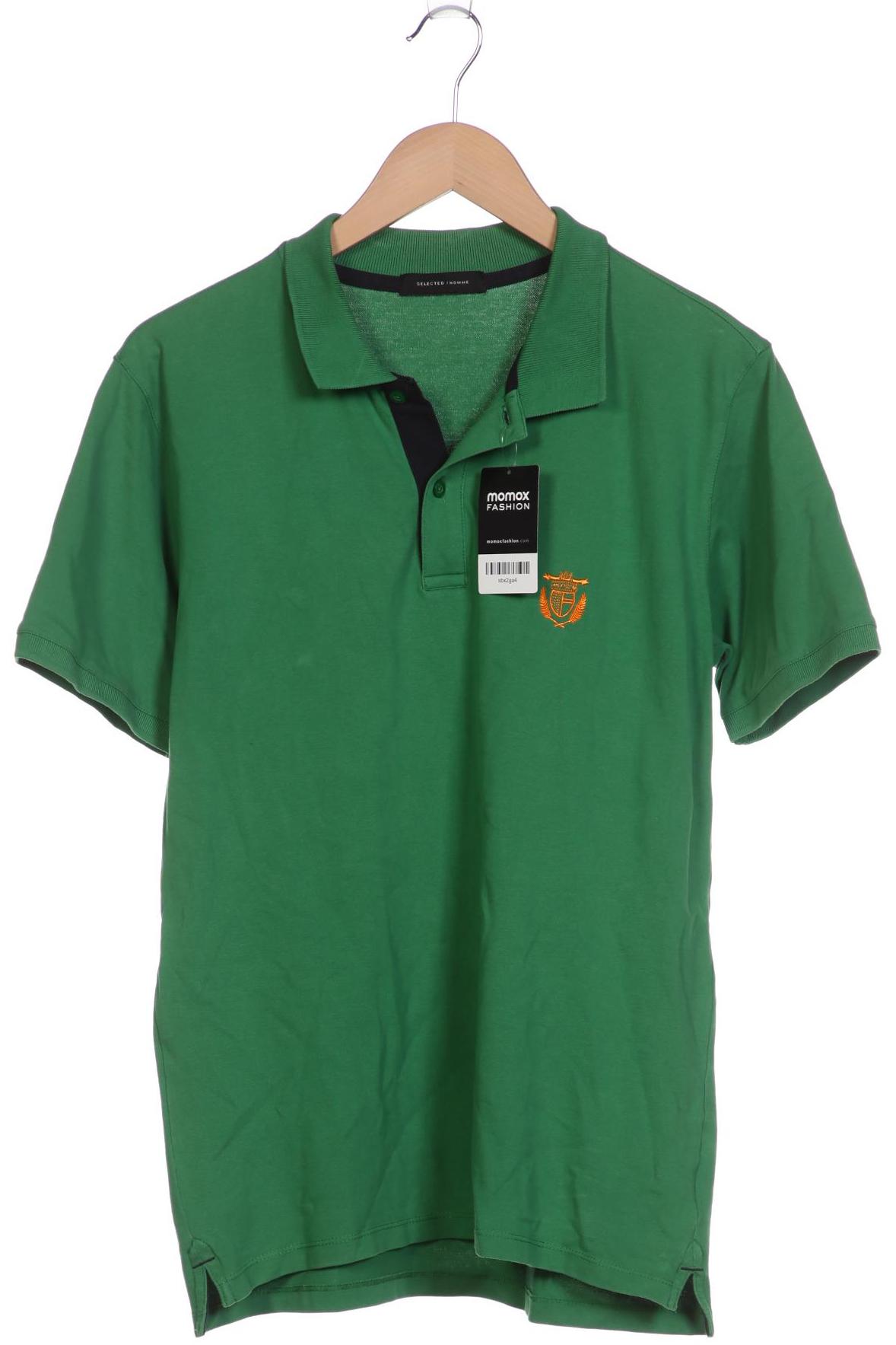 

SELECTED Herren Poloshirt, grün