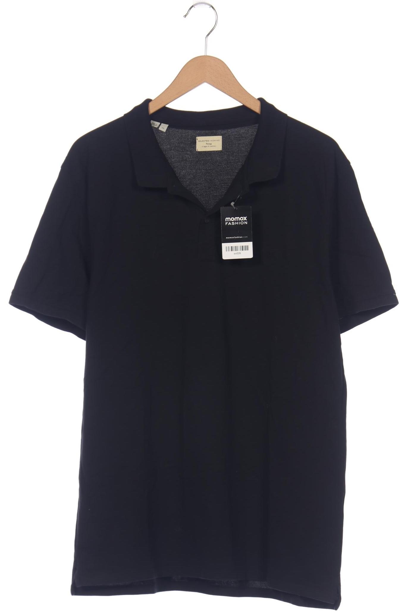 

Selected Herren Poloshirt, schwarz, Gr. 56