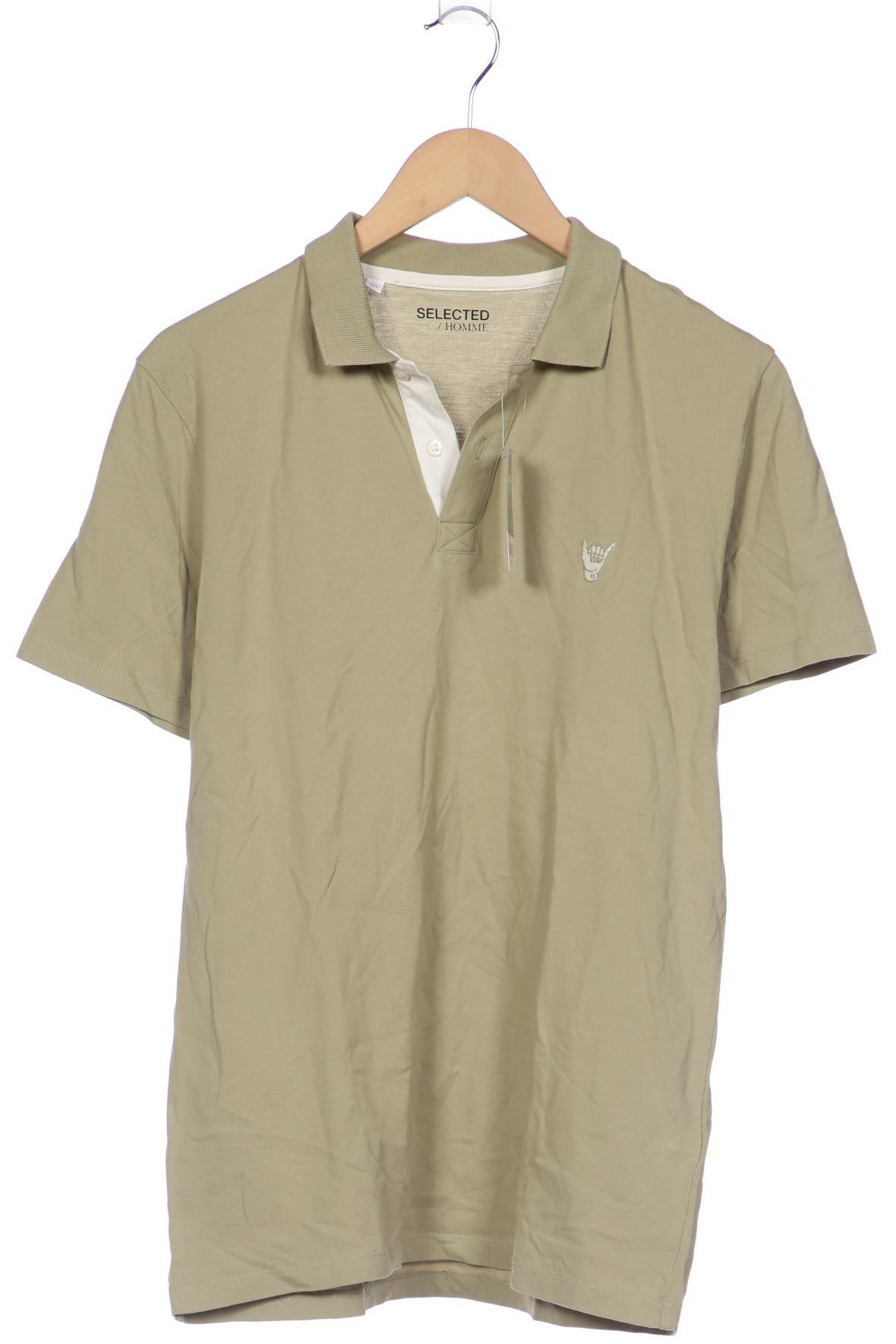 

SELECTED Herren Poloshirt, hellgrün