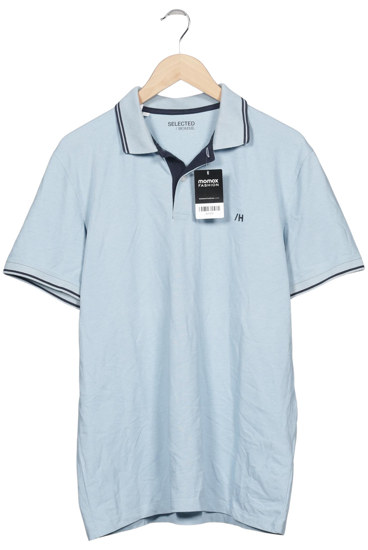 

Selected Herren Poloshirt, hellblau, Gr. 54