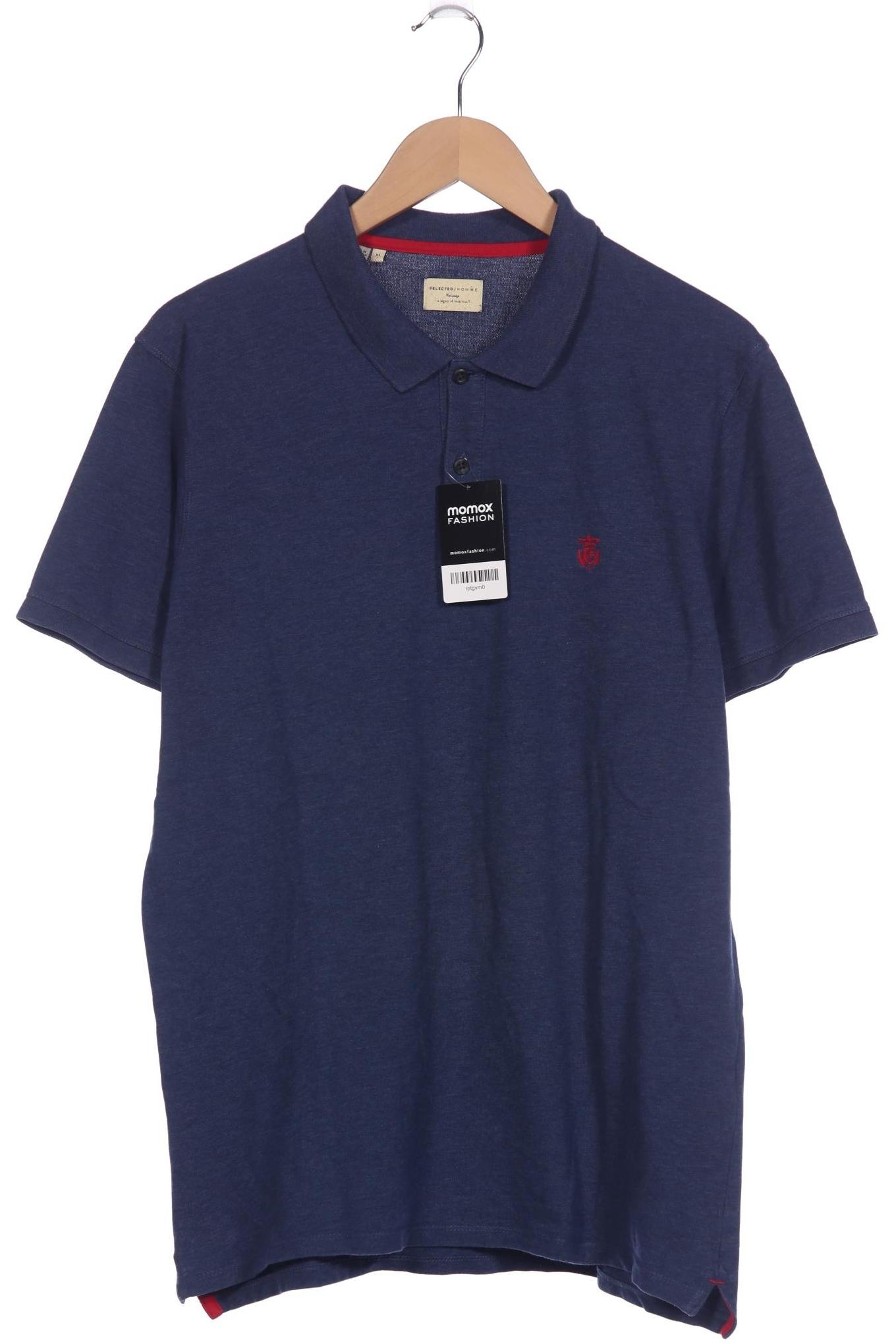 

Selected Herren Poloshirt, marineblau, Gr. 54