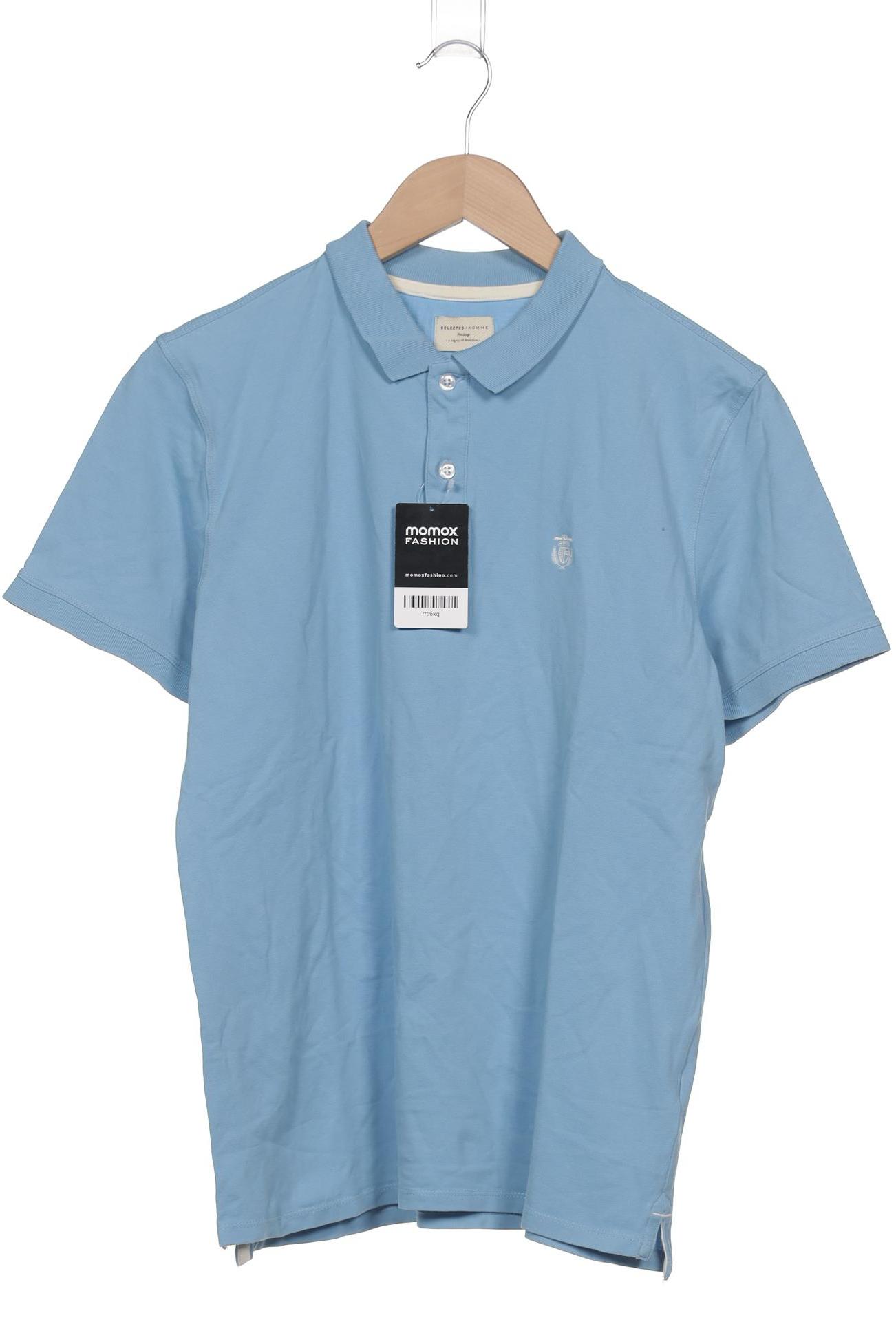 

Selected Herren Poloshirt, blau, Gr. 48