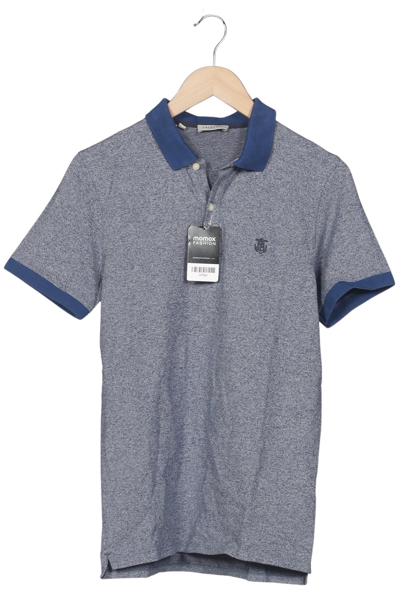 

Selected Herren Poloshirt, blau, Gr. 46