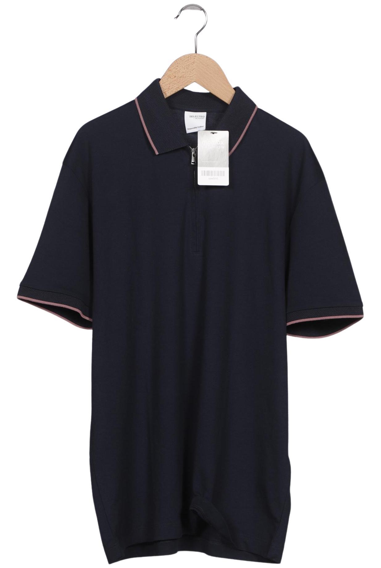 

Selected Herren Poloshirt, marineblau, Gr. 52