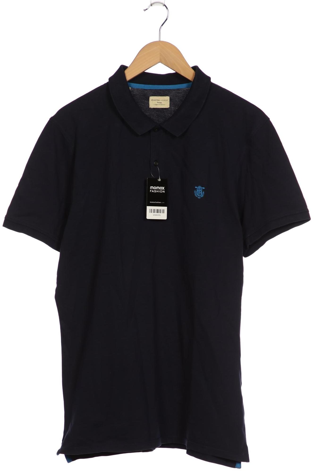 

Selected Herren Poloshirt, marineblau, Gr. 54