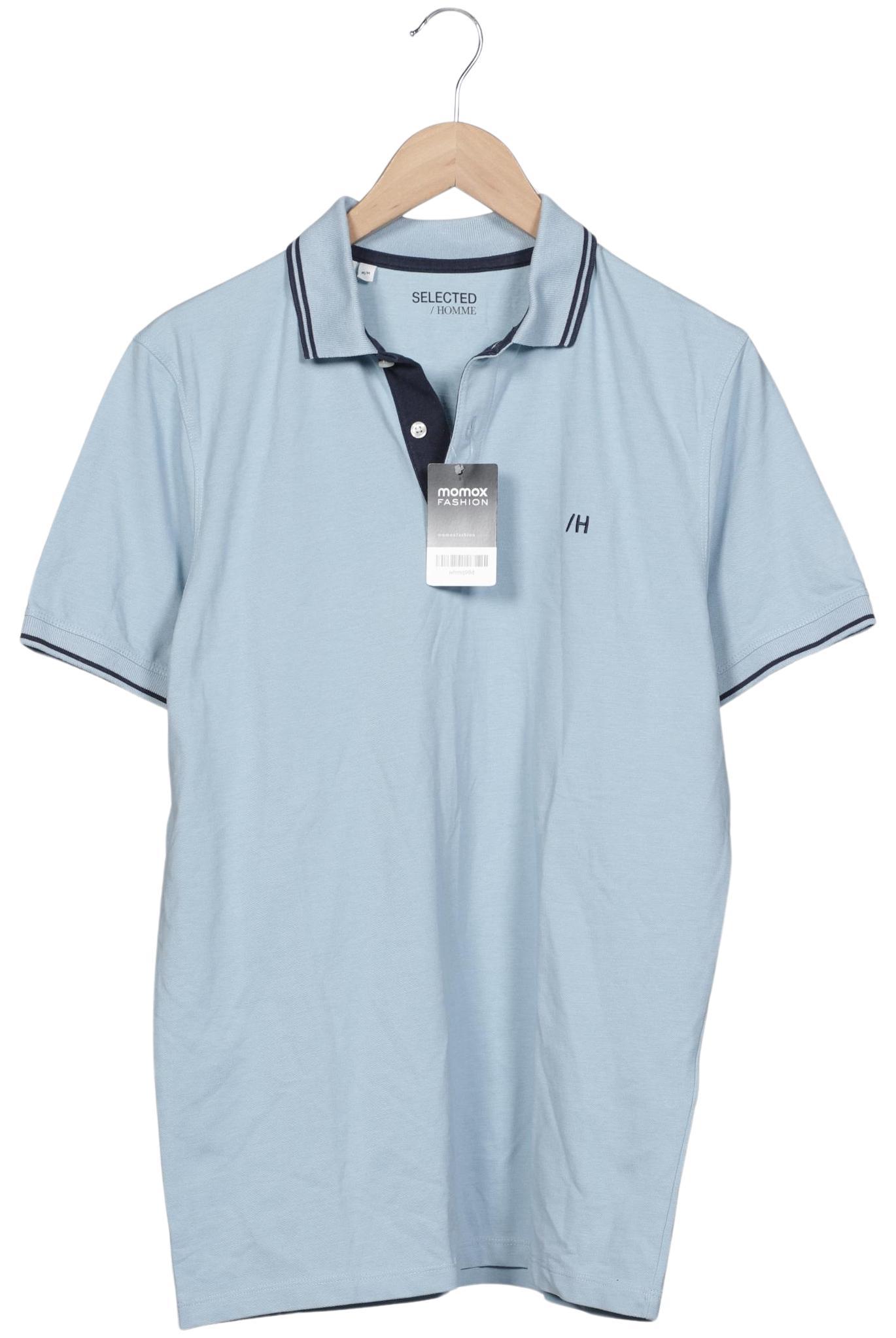 

Selected Herren Poloshirt, blau, Gr. 48