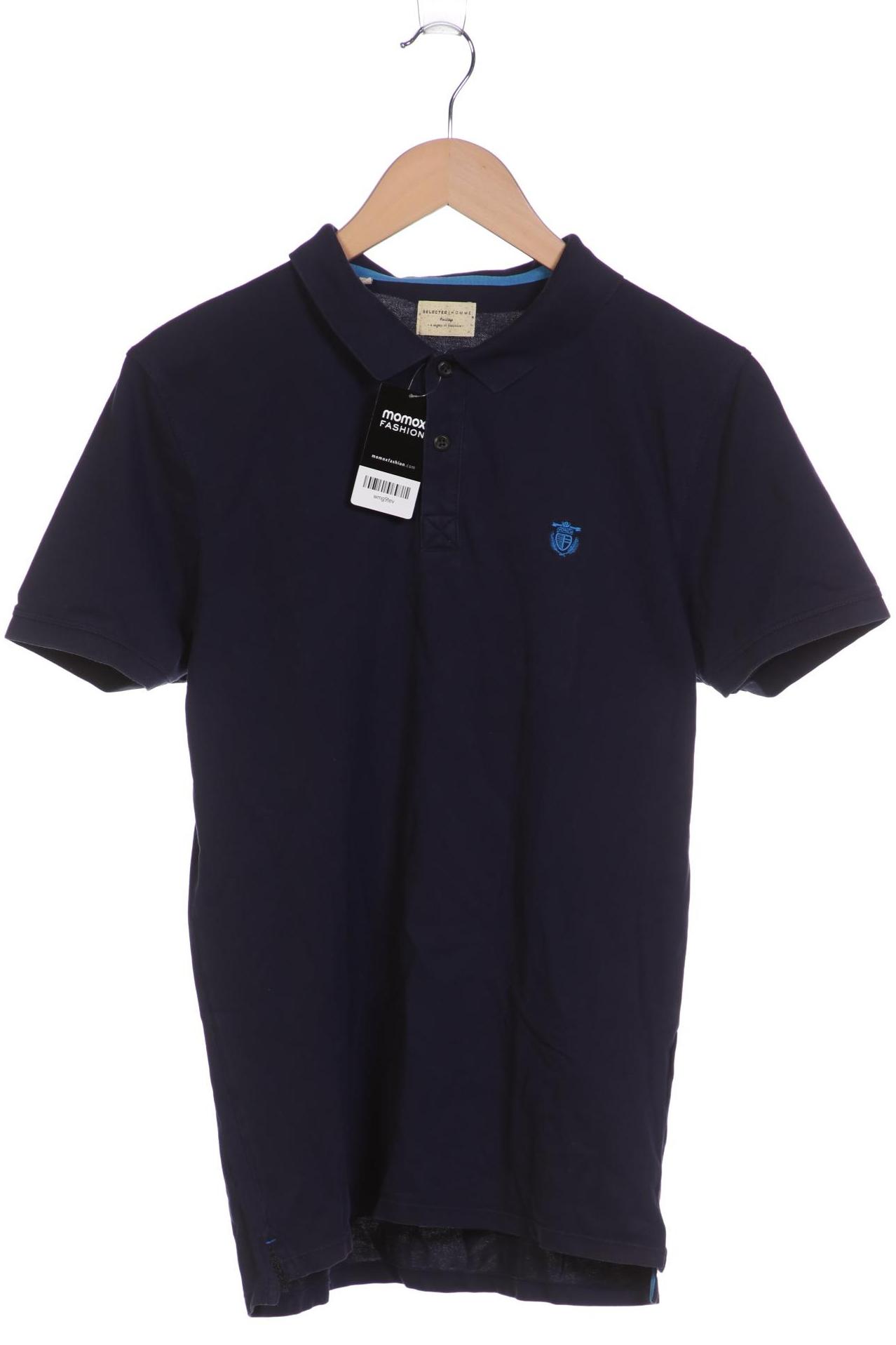 

SELECTED Herren Poloshirt, marineblau