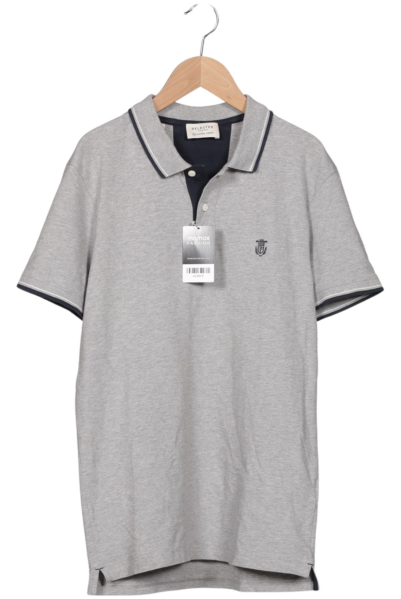 

Selected Herren Poloshirt, grau, Gr. 48