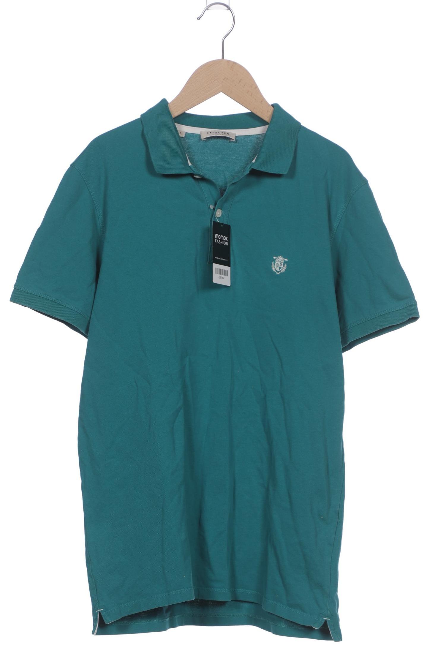 

Selected Herren Poloshirt, türkis, Gr. 52