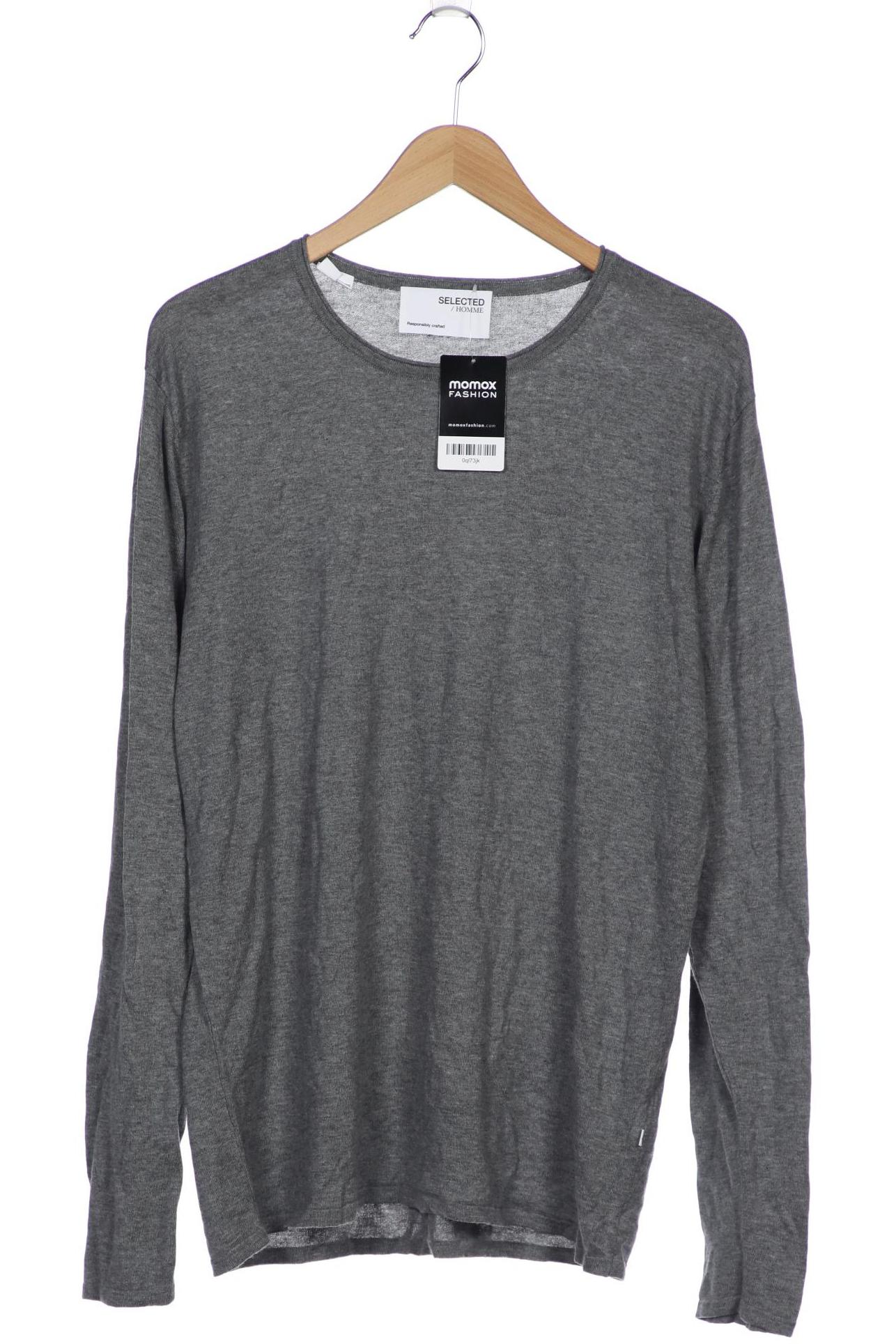 

SELECTED Herren Pullover, grau