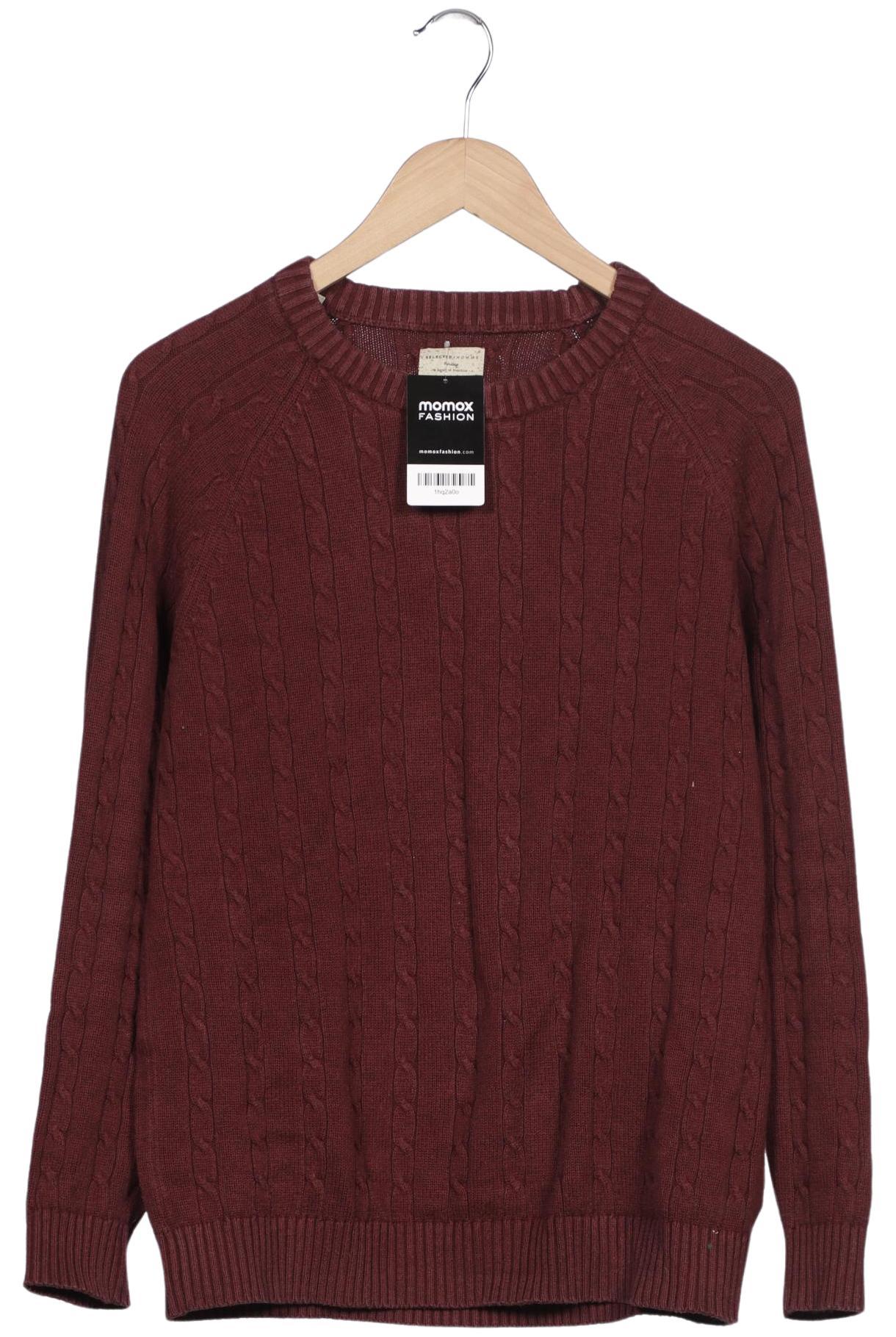 

Selected Herren Pullover, bordeaux, Gr. 46