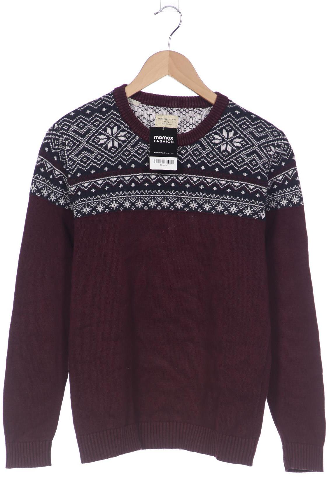 

Selected Herren Pullover, bordeaux, Gr. 46