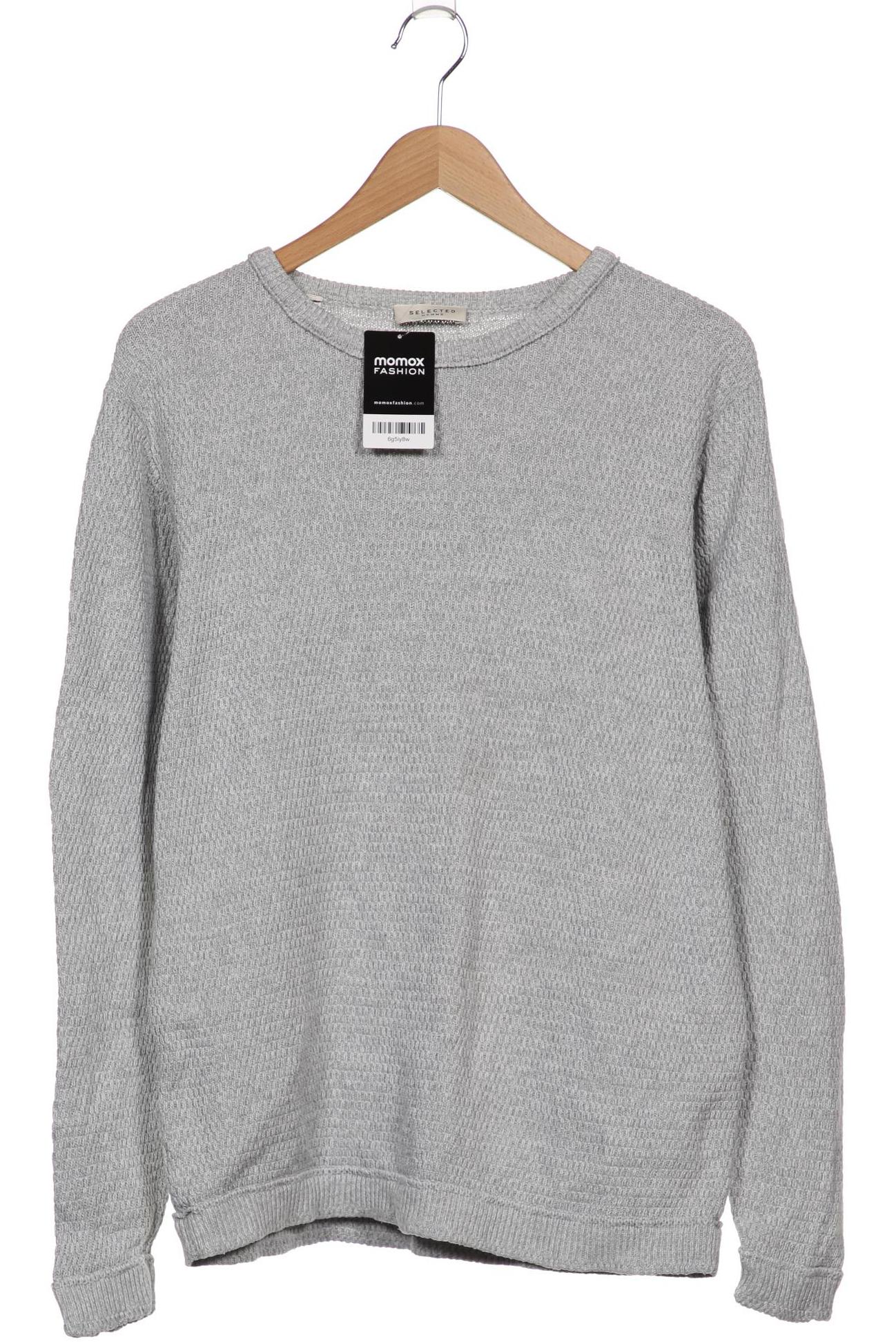 

SELECTED Herren Pullover, grau