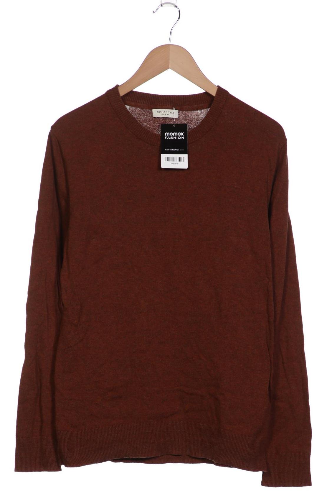 

Selected Herren Pullover, braun, Gr. 48
