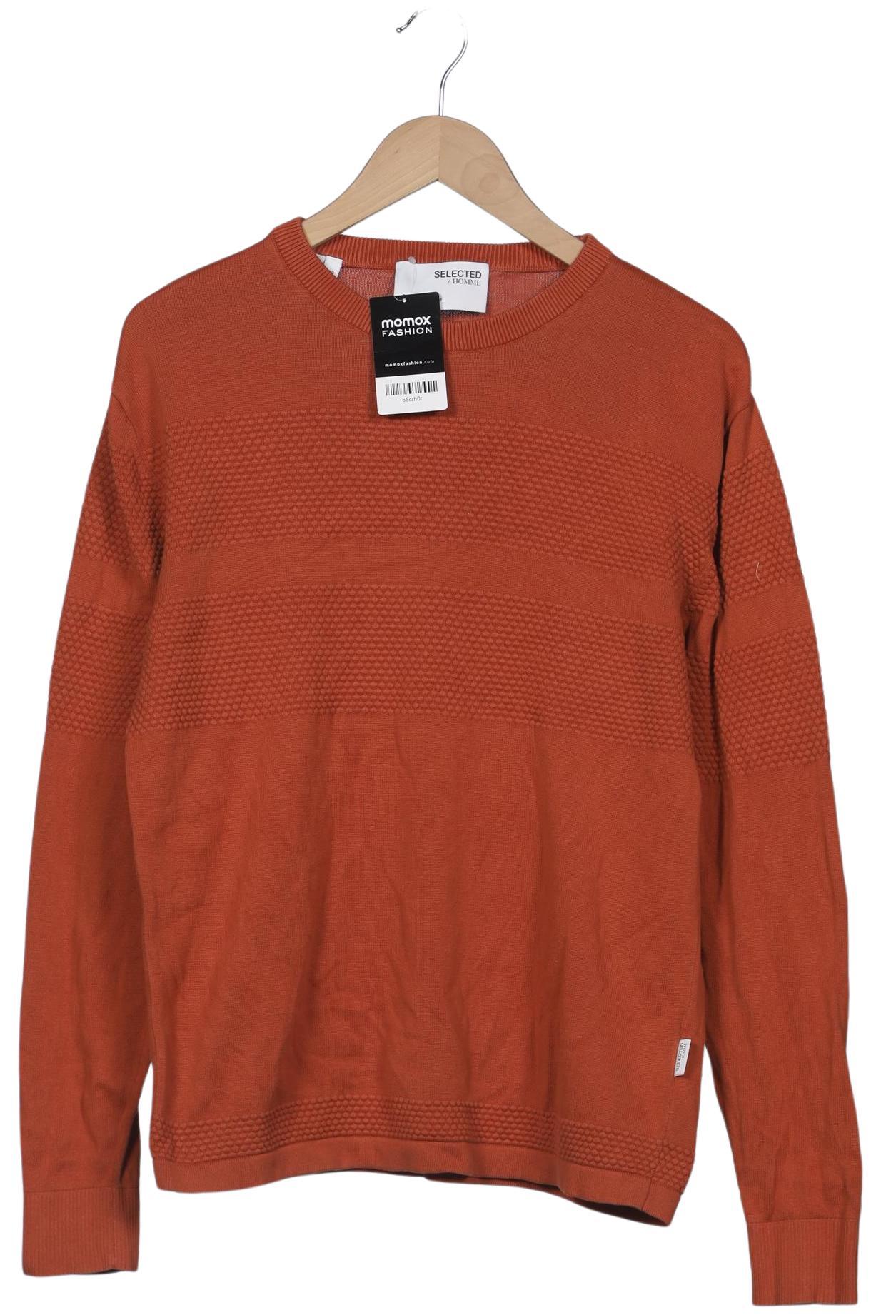 Thumbnail - Selected Herren Pullover, orange, Gr. 52