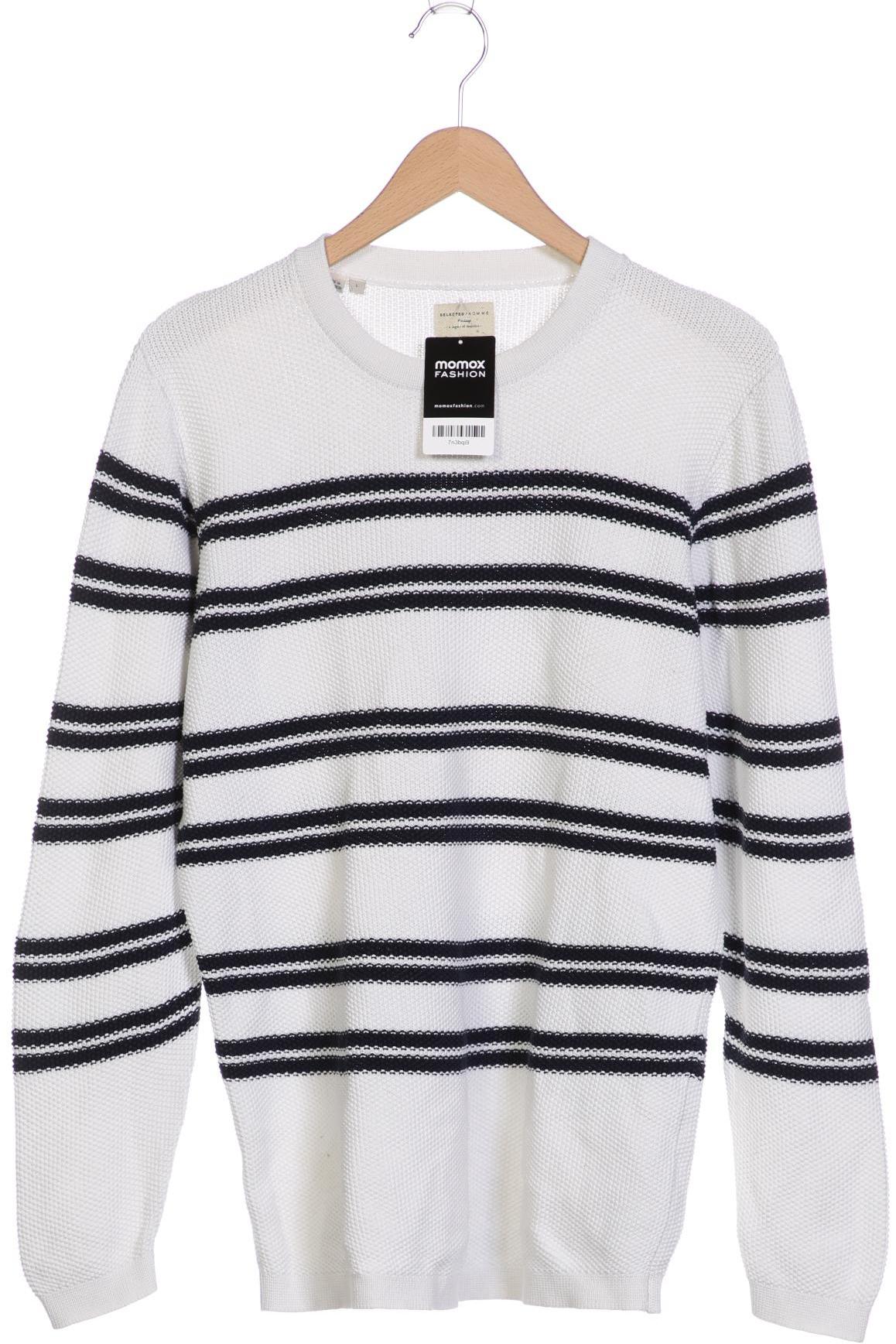

Selected Herren Pullover, weiß, Gr. 52