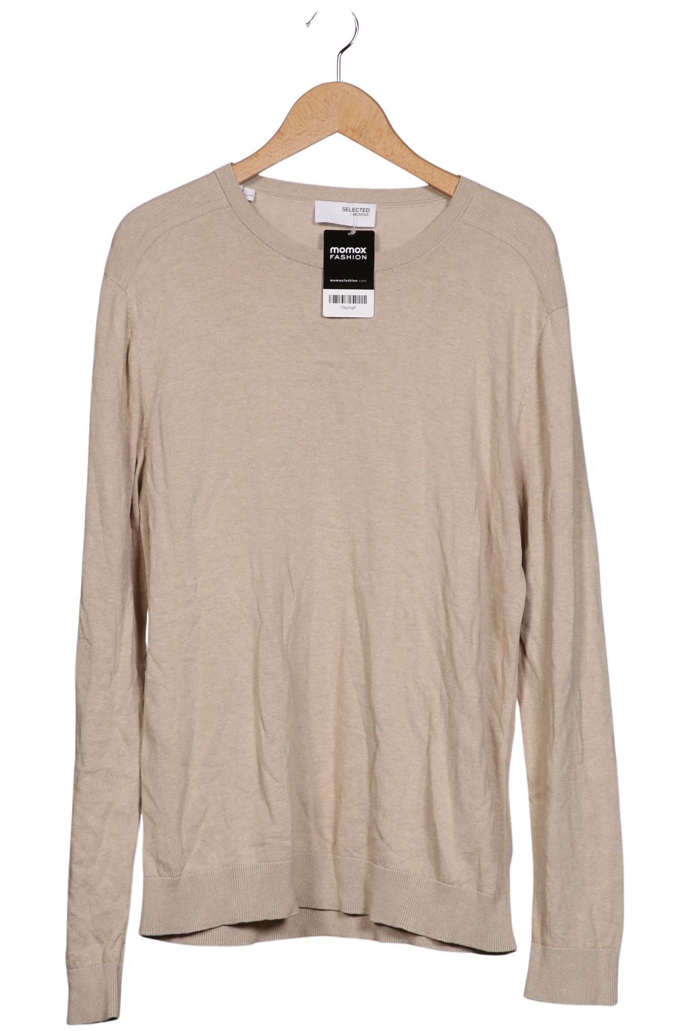 Thumbnail - Selected Herren Pullover, beige, Gr. 52