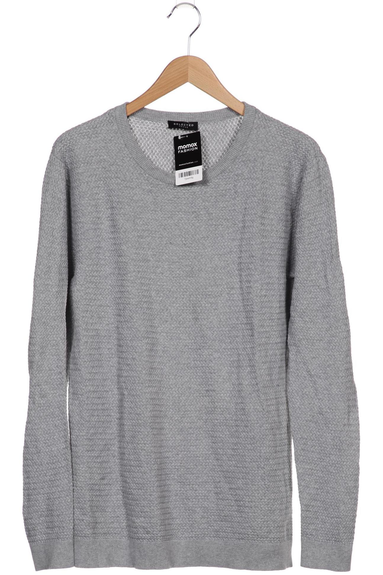 

SELECTED Herren Pullover, grau