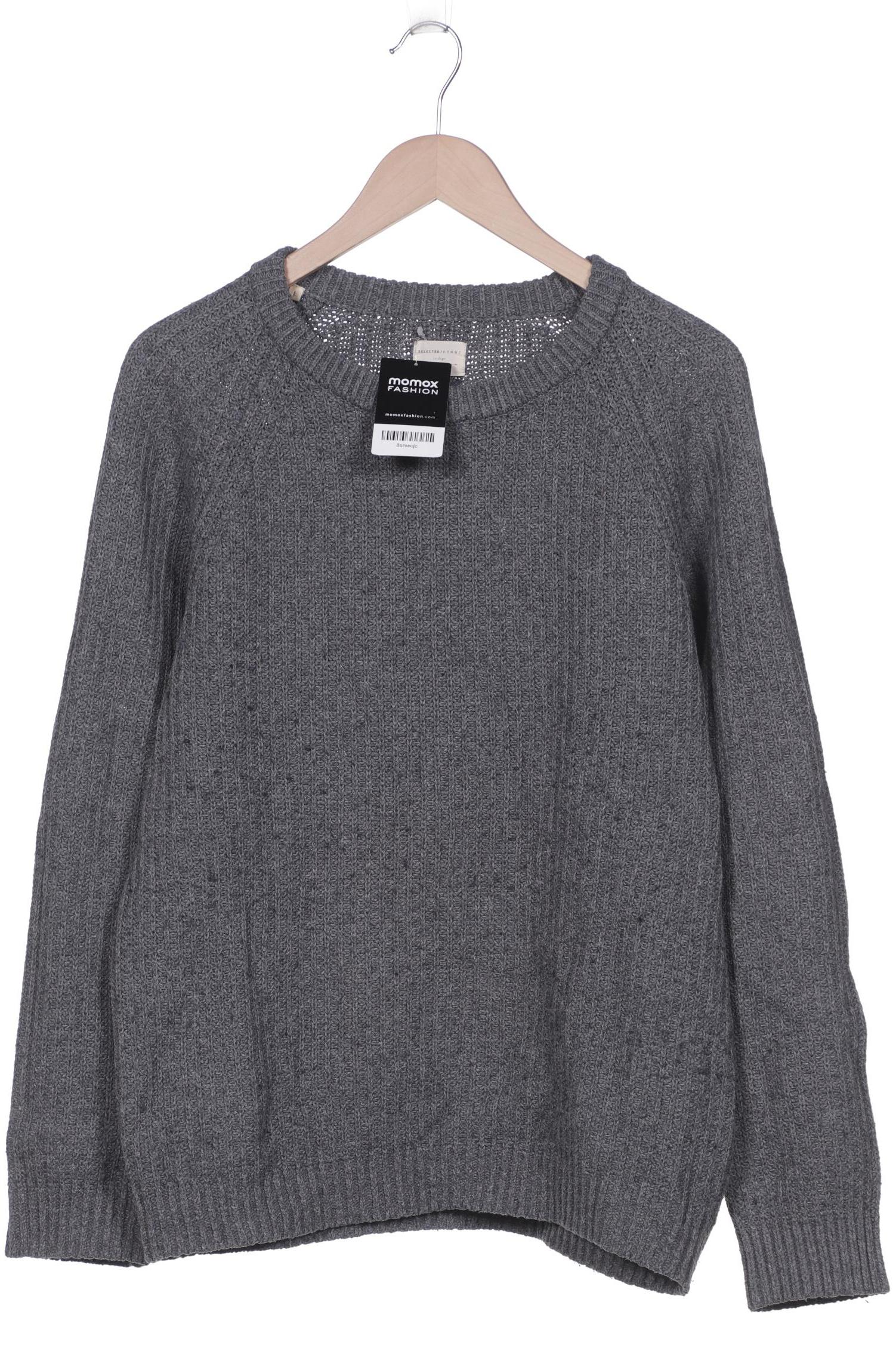 

SELECTED Herren Pullover, grau