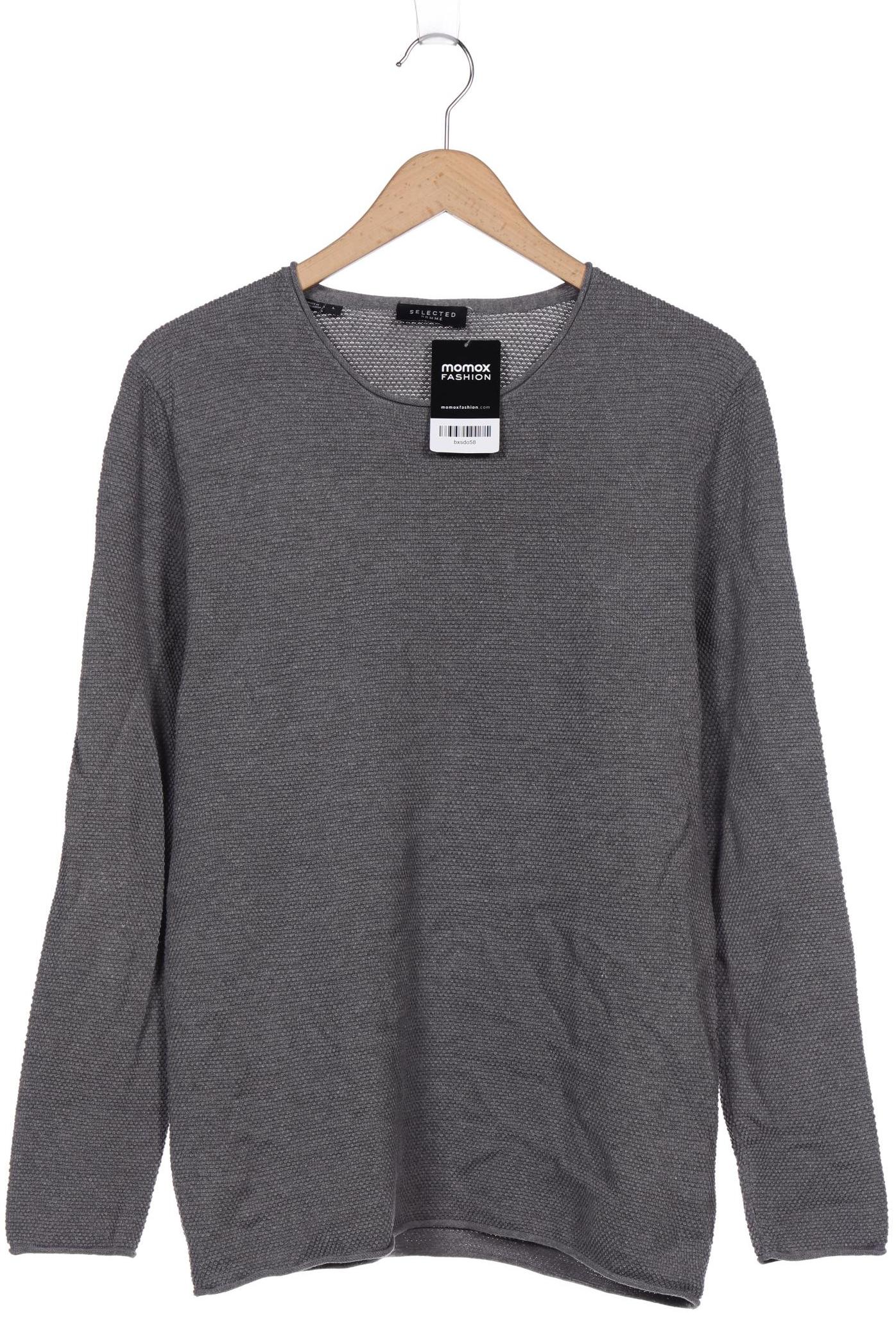 

SELECTED Herren Pullover, grau