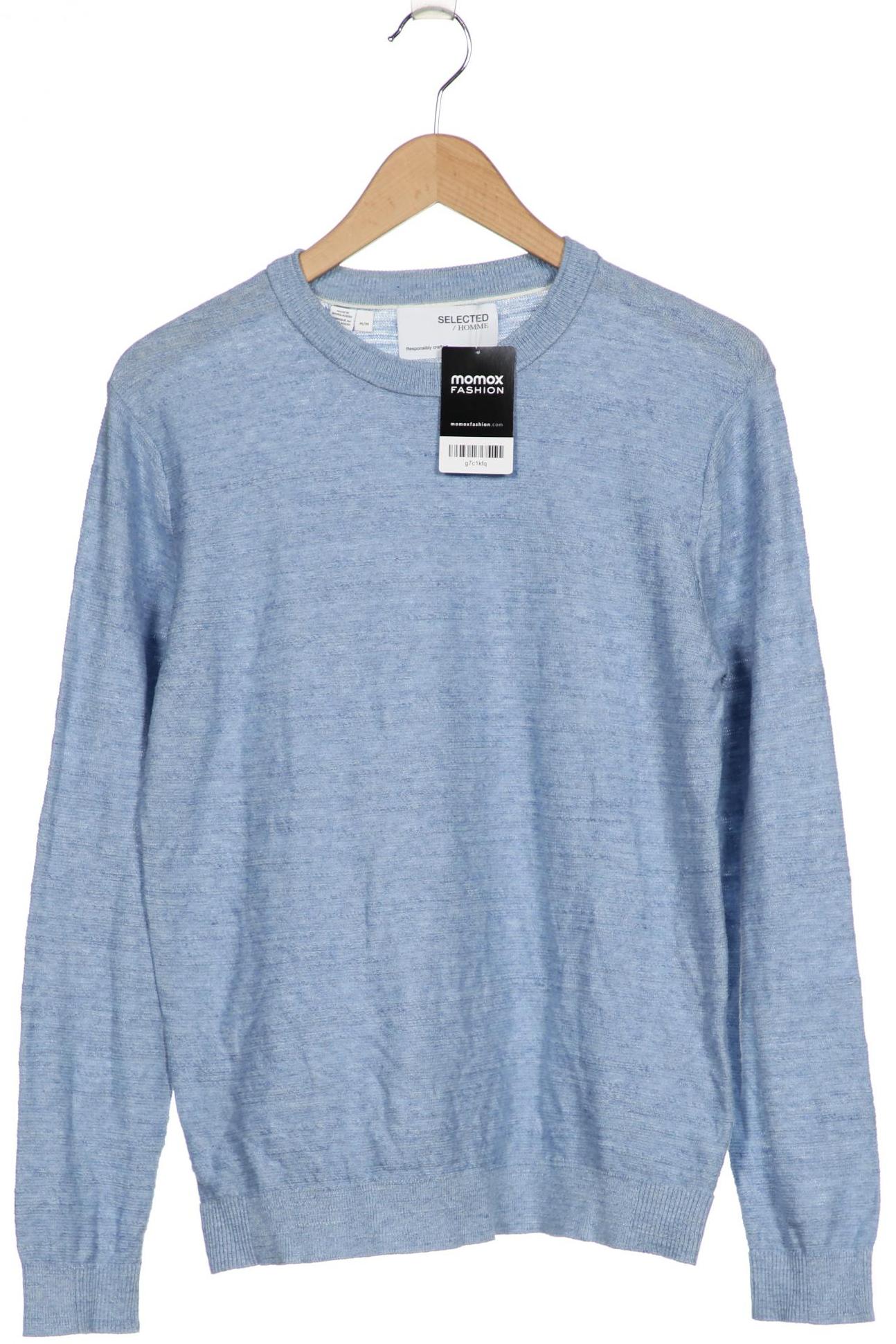 

Selected Herren Pullover, hellblau, Gr. 48