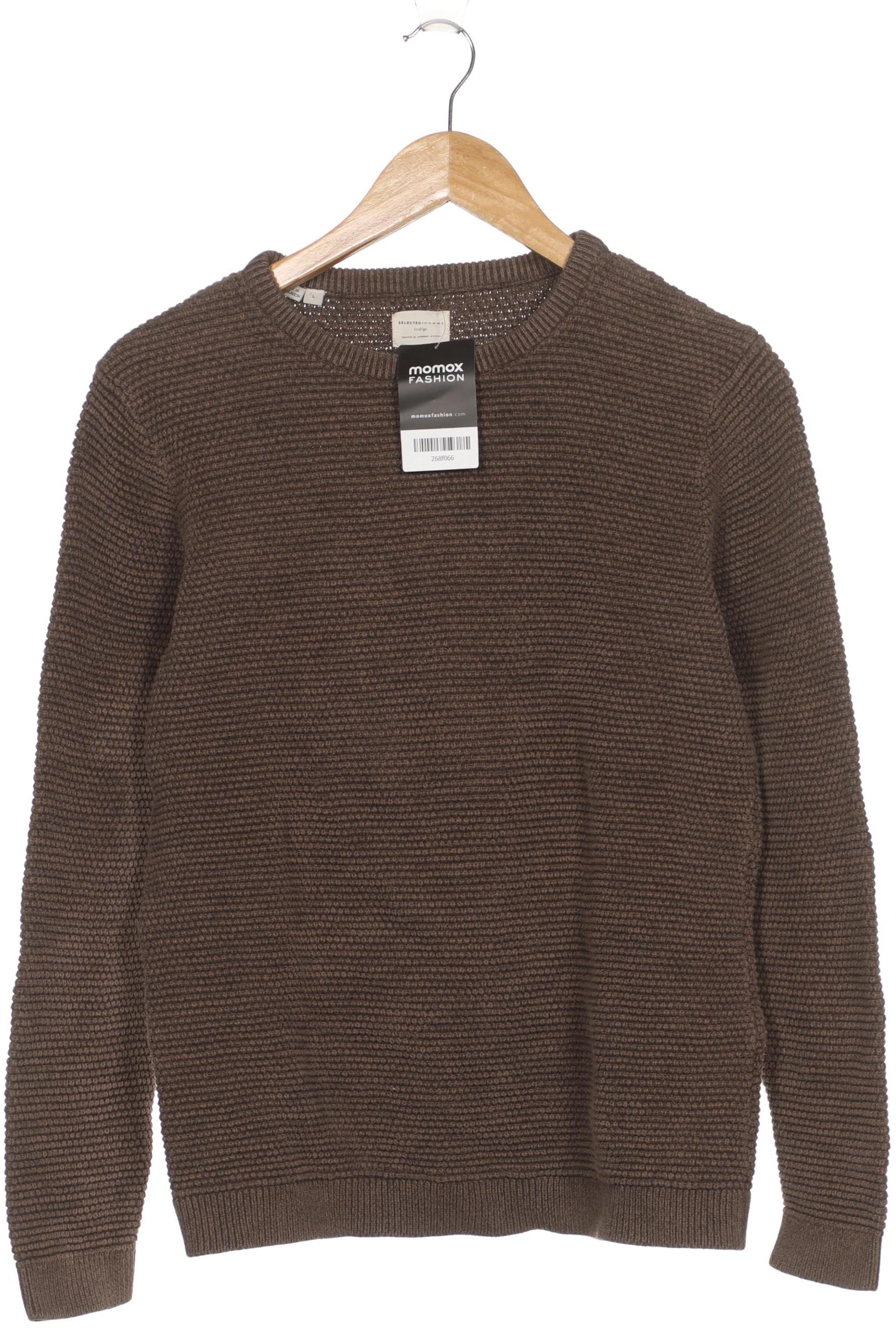 

Selected Herren Pullover, braun, Gr. 52
