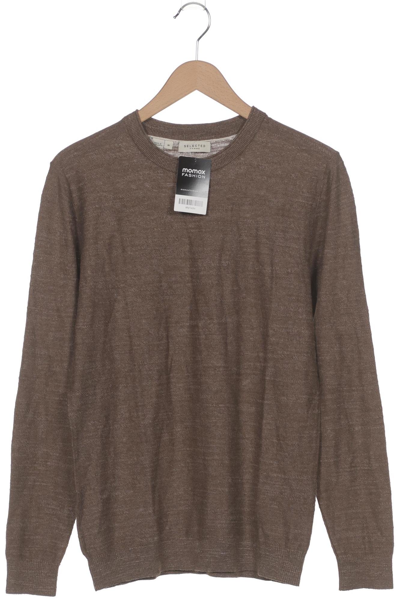 

Selected Herren Pullover, braun, Gr. 48