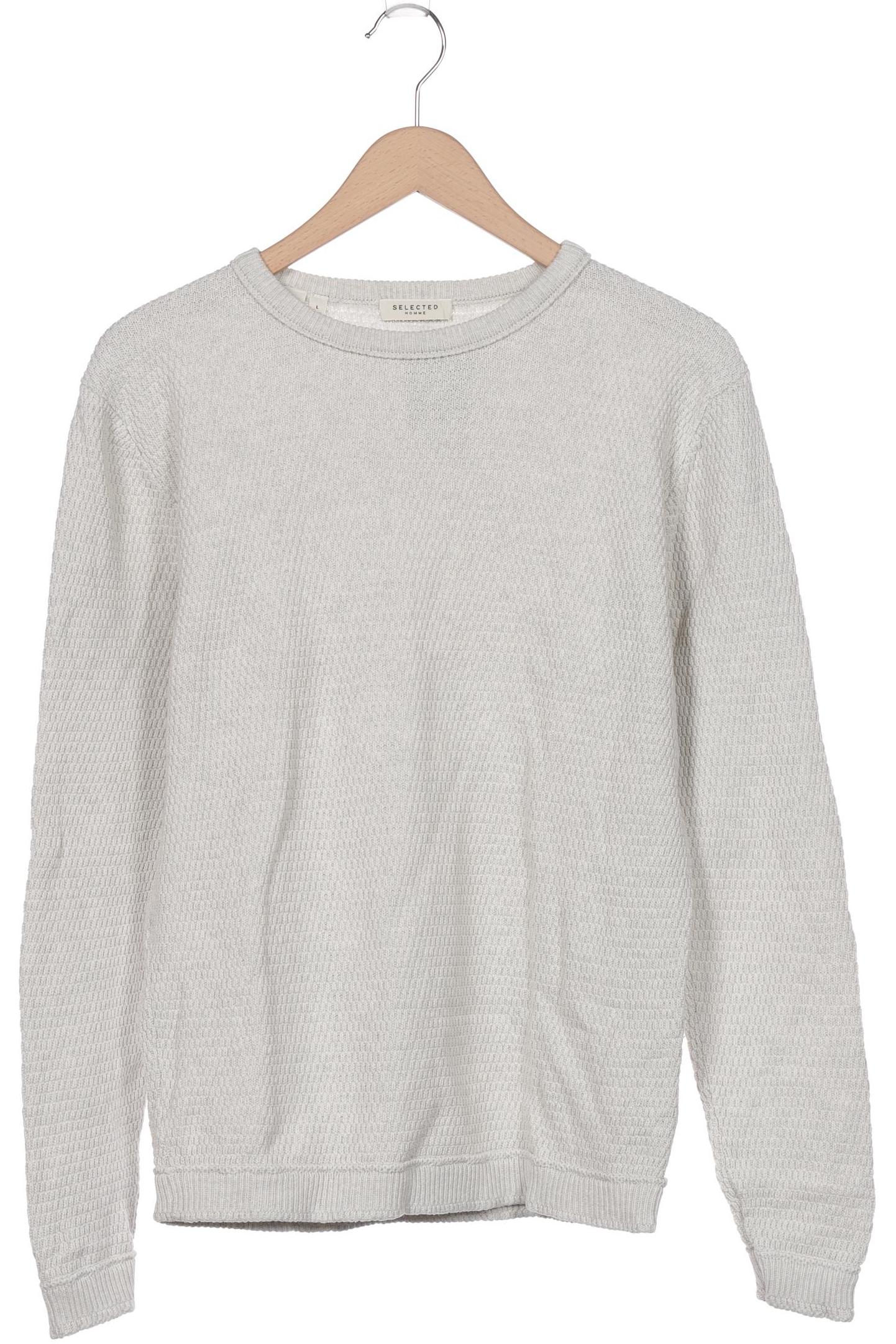 

SELECTED Herren Pullover, grau