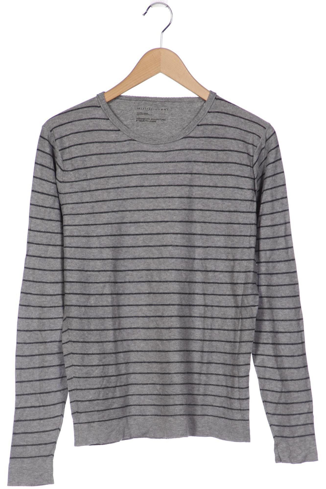 

SELECTED Herren Pullover, grau