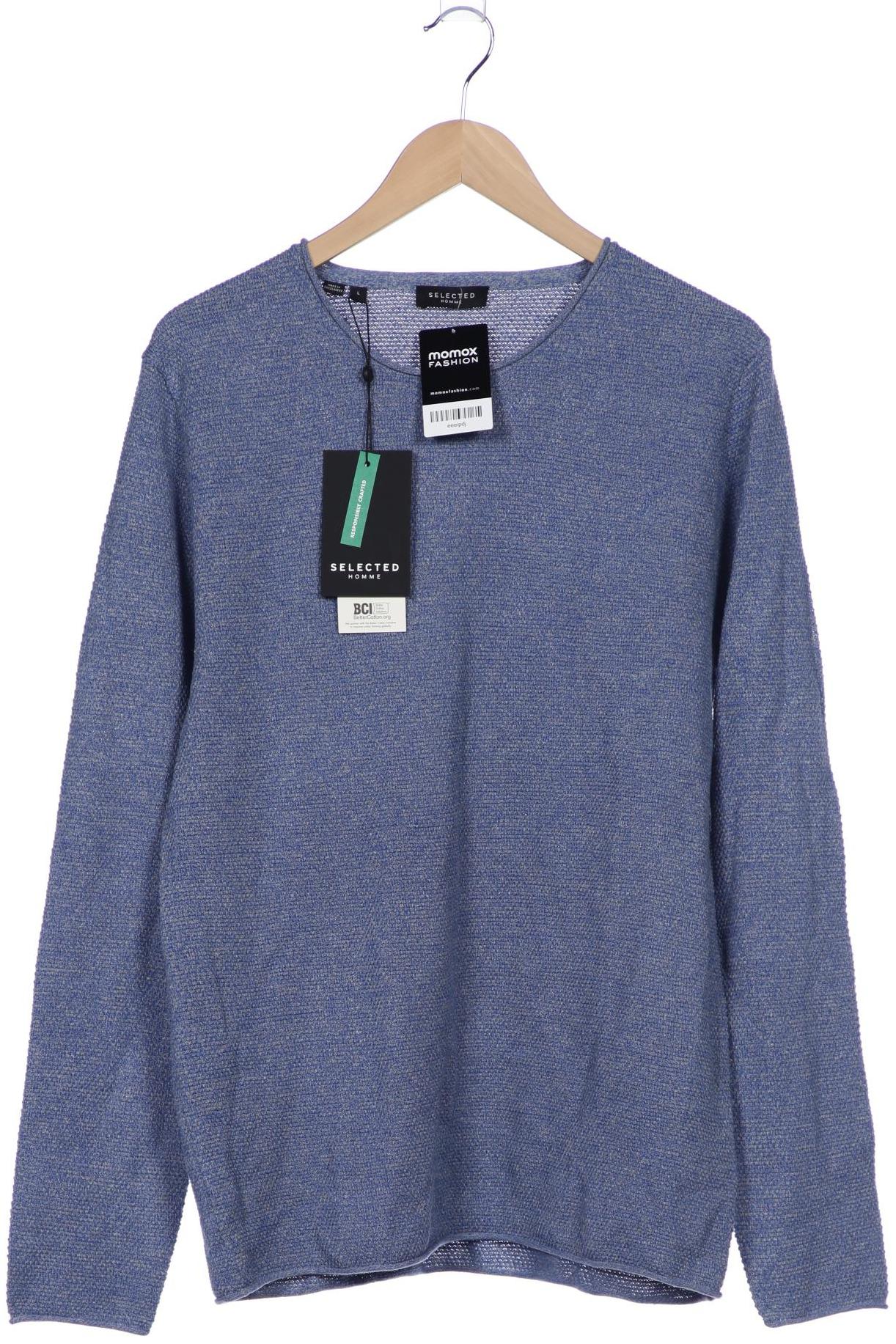 

Selected Herren Pullover, blau, Gr. 52