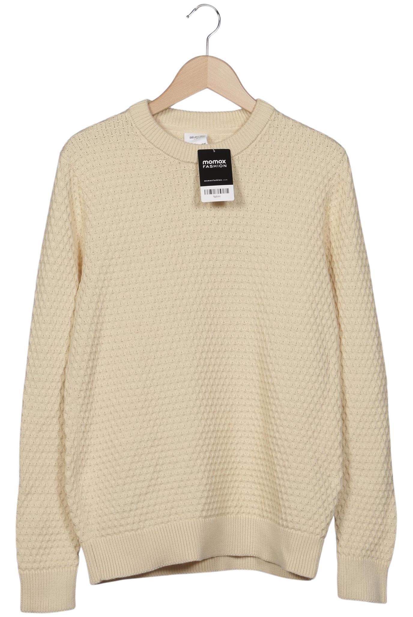 

Selected Herren Pullover, cremeweiß, Gr. 48