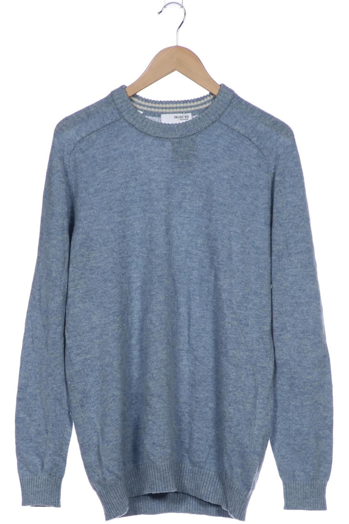 

Selected Herren Pullover, hellblau, Gr. 54