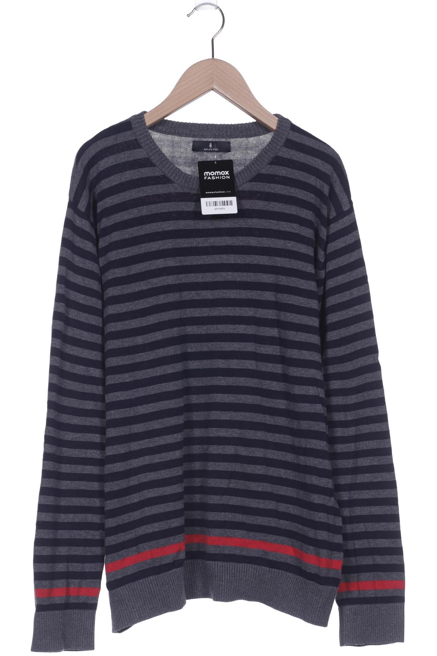 

SELECTED Herren Pullover, grau