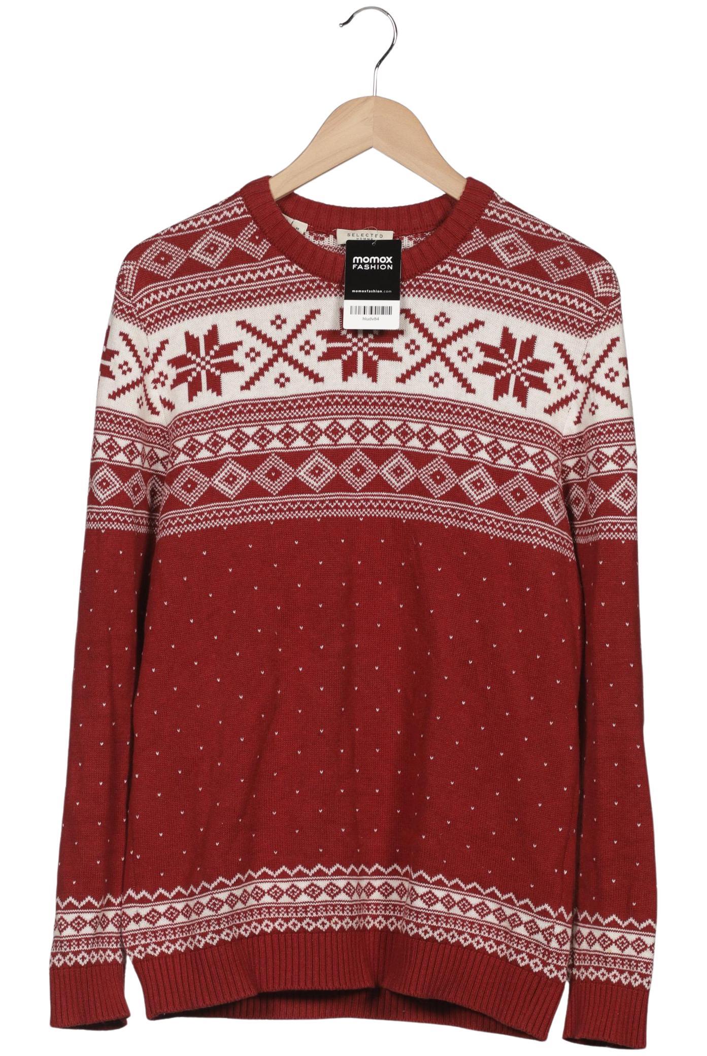 

Selected Herren Pullover, rot, Gr. 48