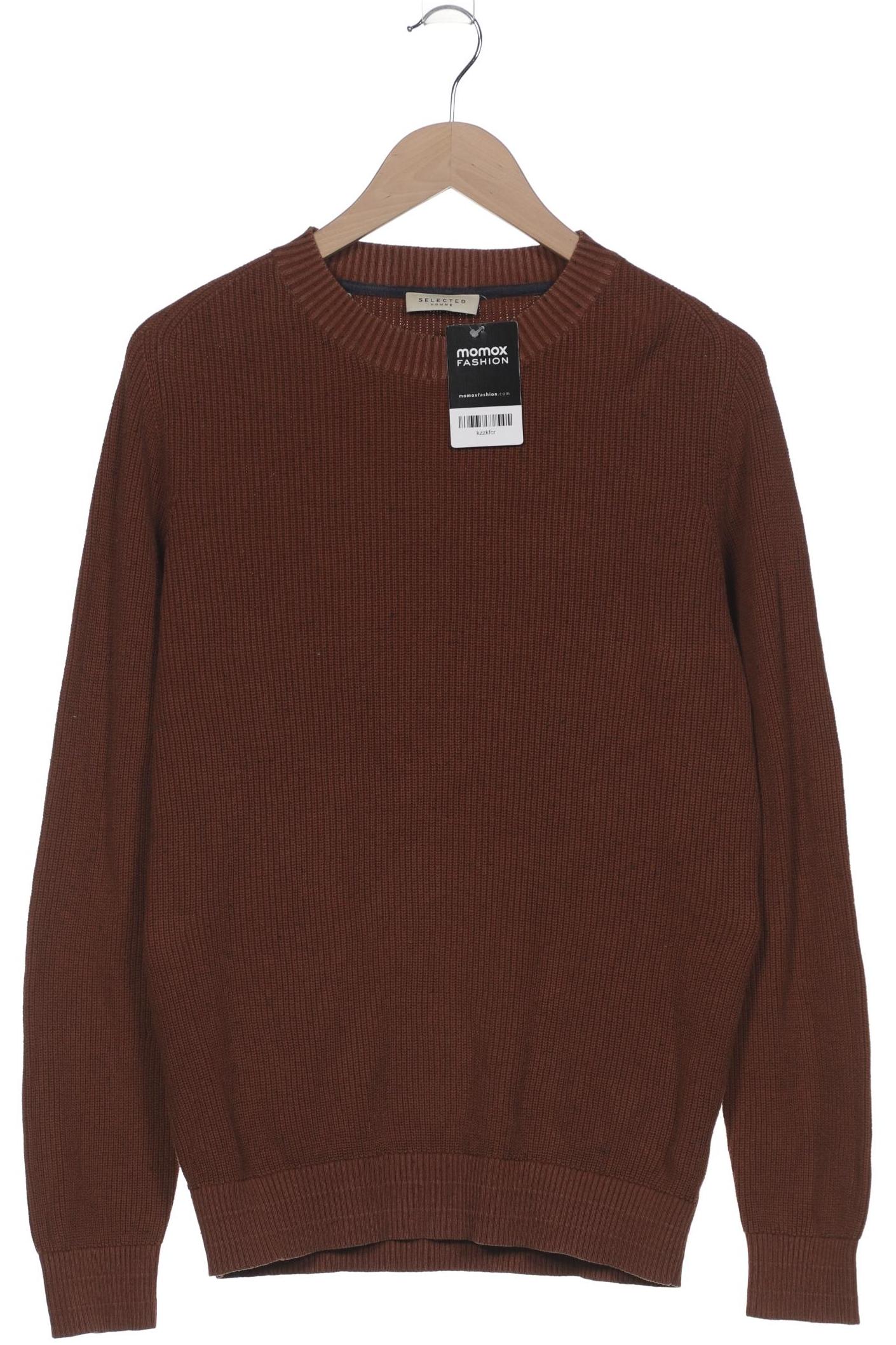 

Selected Herren Pullover, braun, Gr. 48