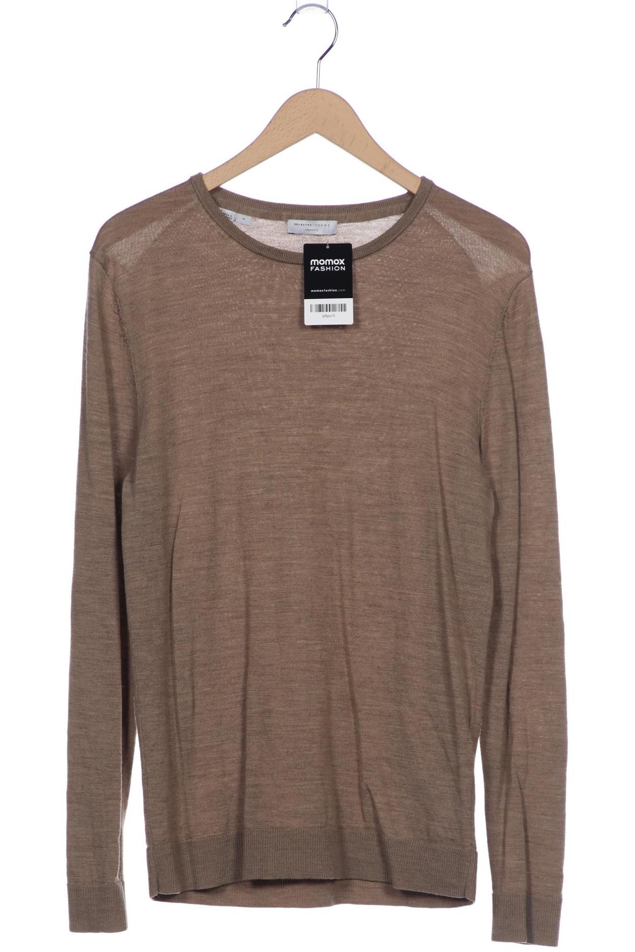 

Selected Herren Pullover, braun, Gr. 48