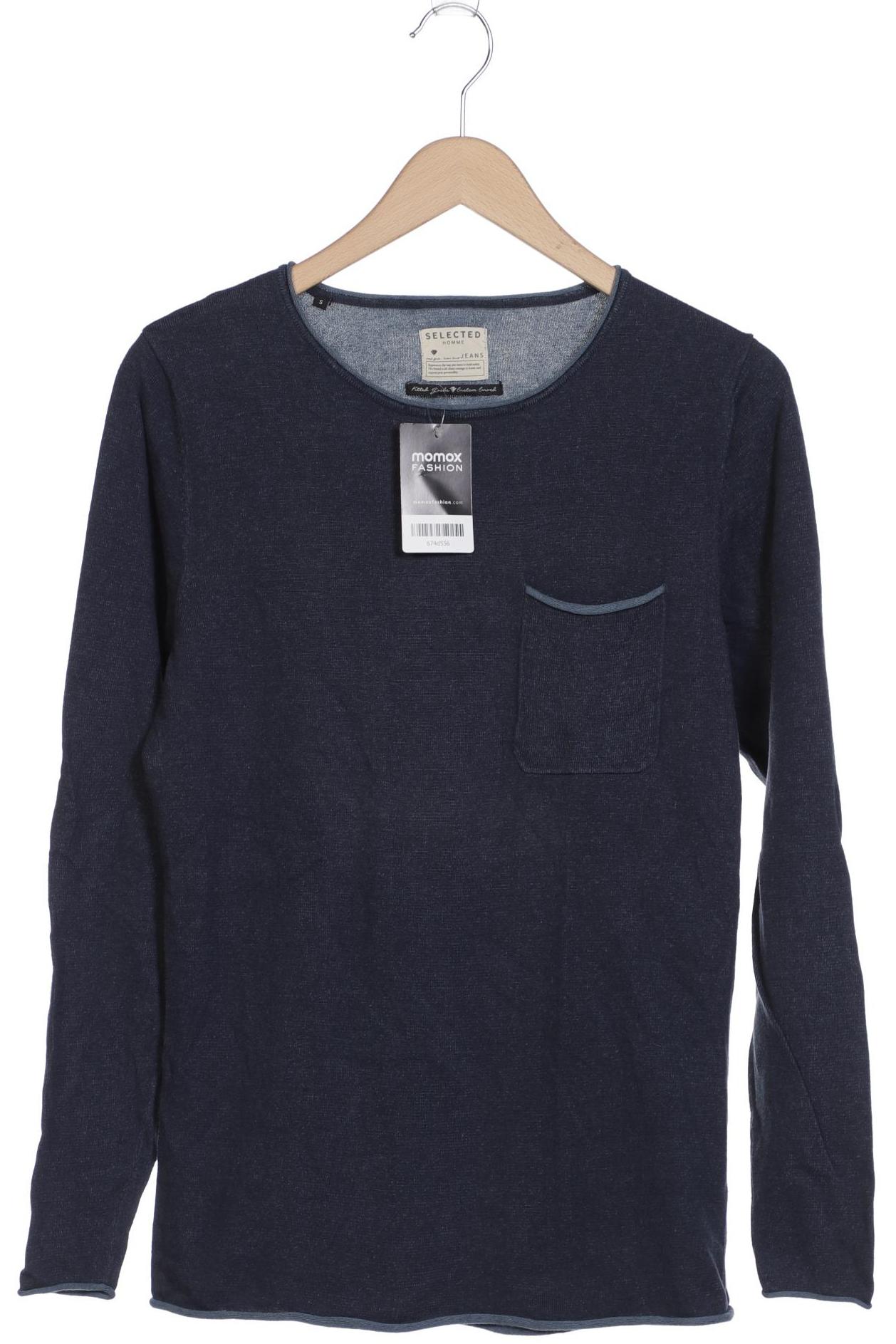 

Selected Herren Pullover, blau, Gr. 46