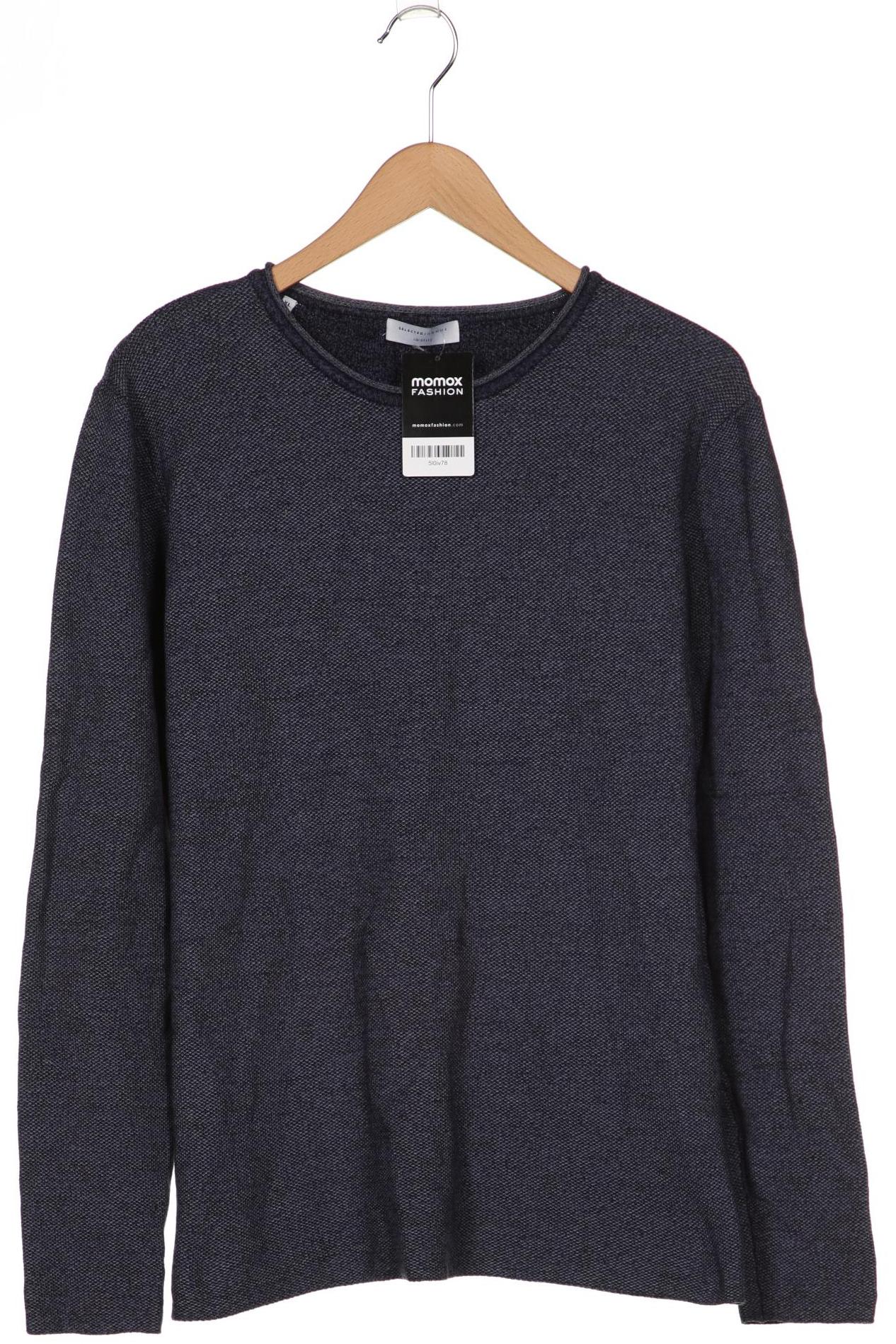 

SELECTED Herren Pullover, marineblau