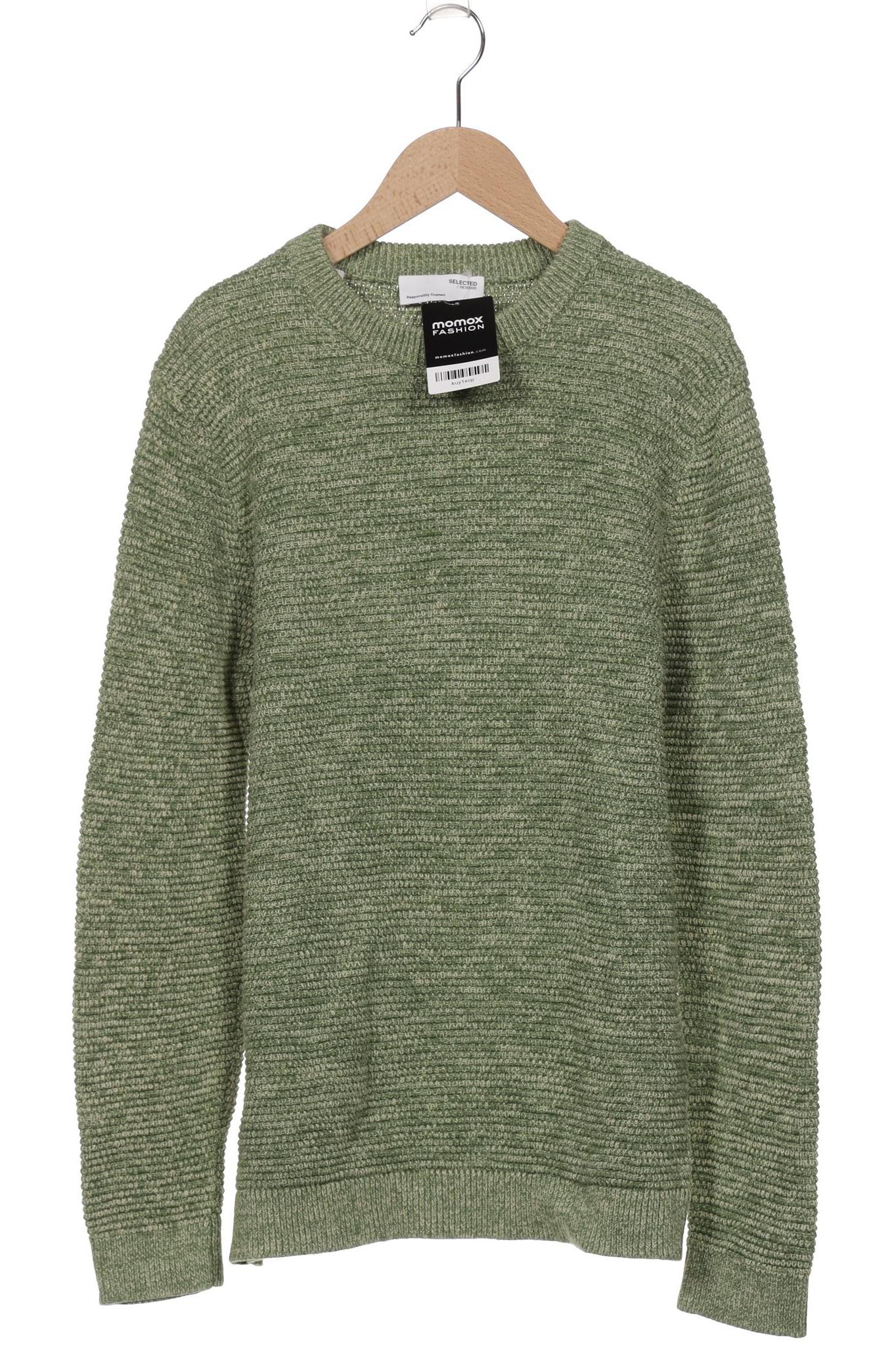 

Selected Herren Pullover, grün, Gr. 48