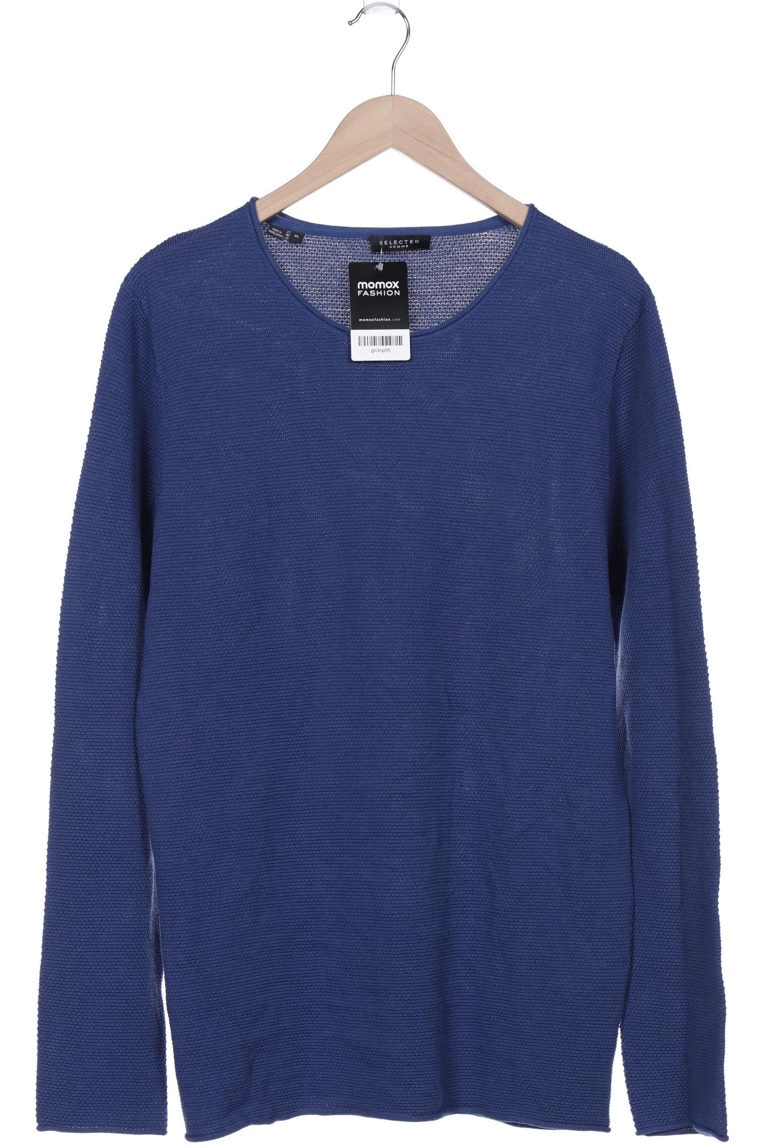

Selected Herren Pullover, blau, Gr. 54