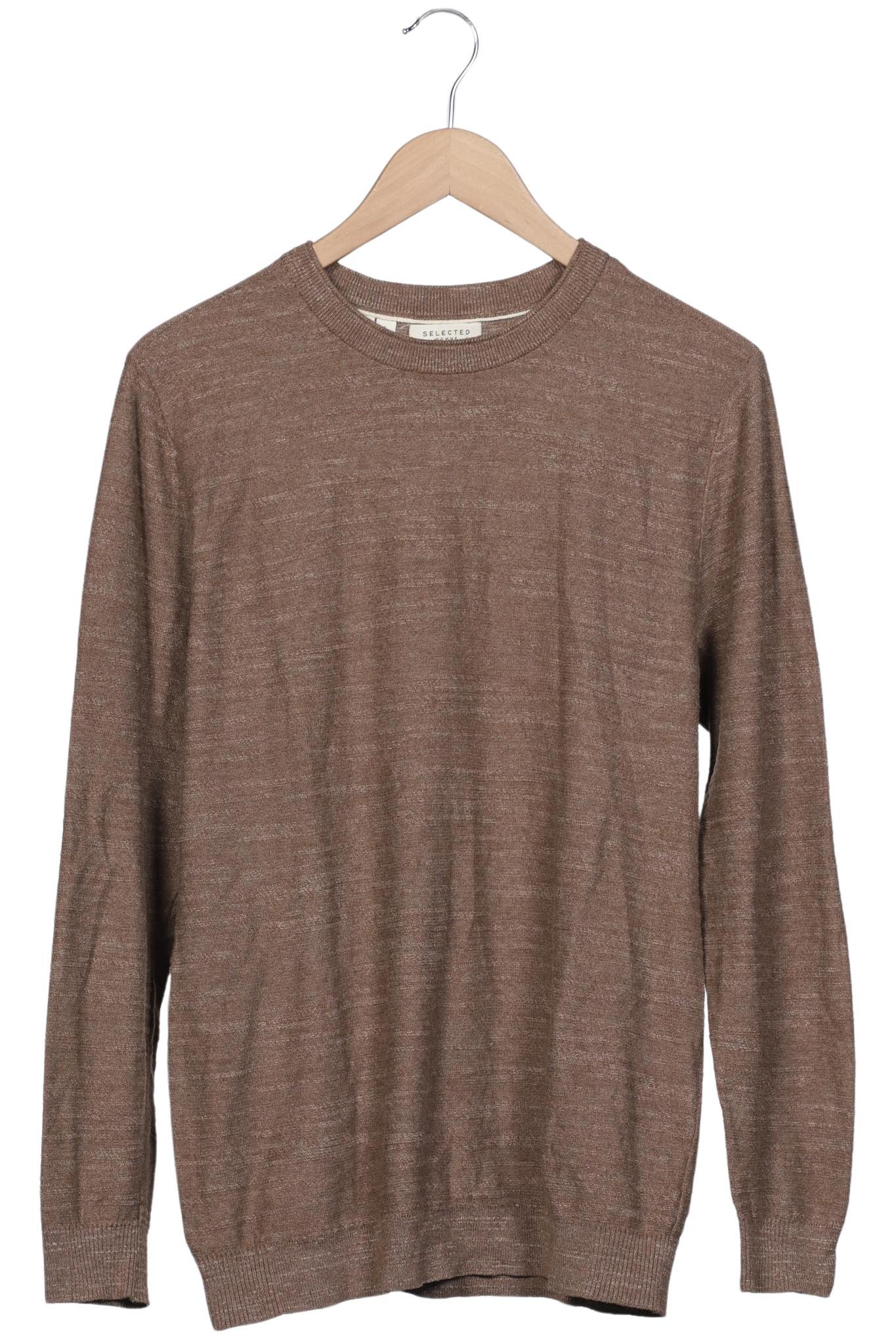 

Selected Herren Pullover, braun, Gr. 52