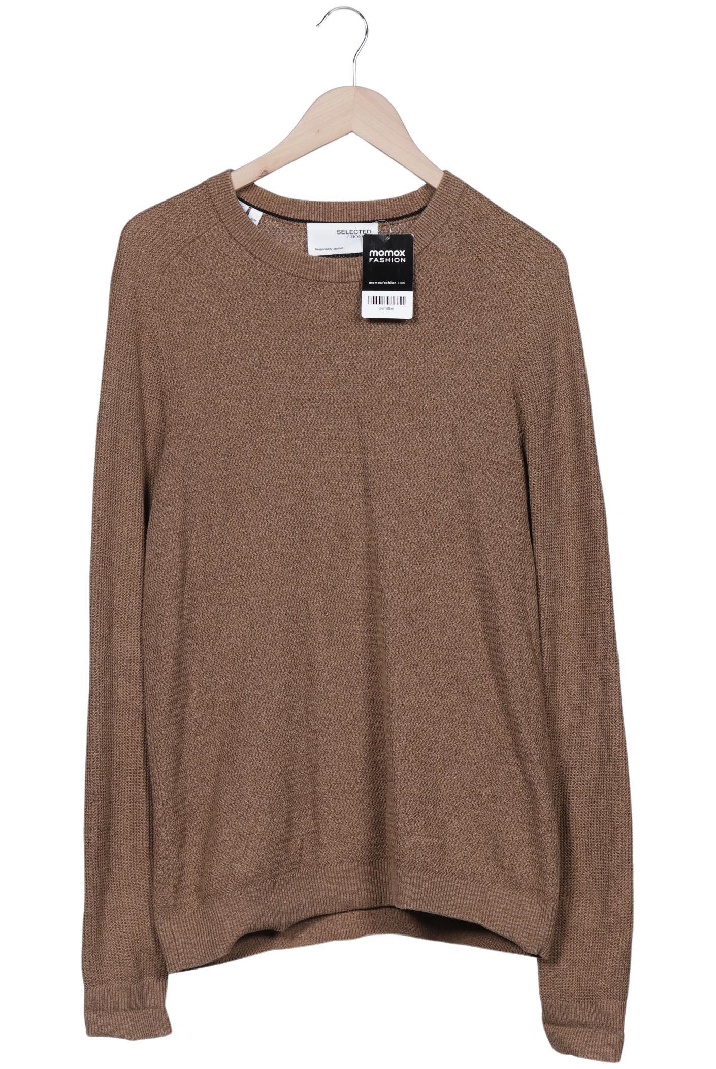 

Selected Herren Pullover, braun, Gr. 48