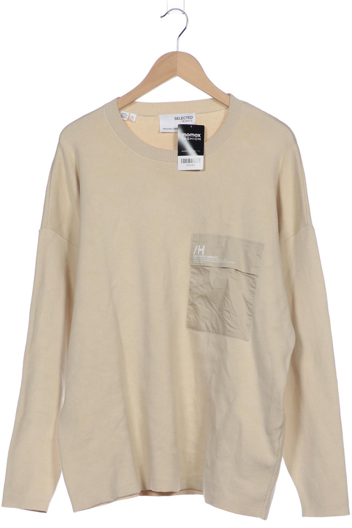 Thumbnail - Selected Herren Pullover, cremeweiß, Gr. 56