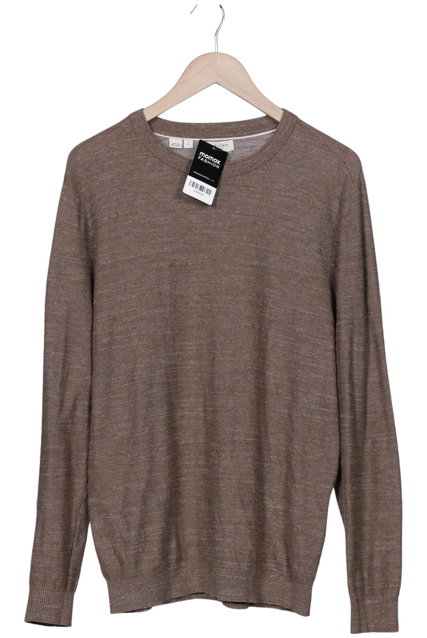 

Selected Herren Pullover, braun, Gr. 52