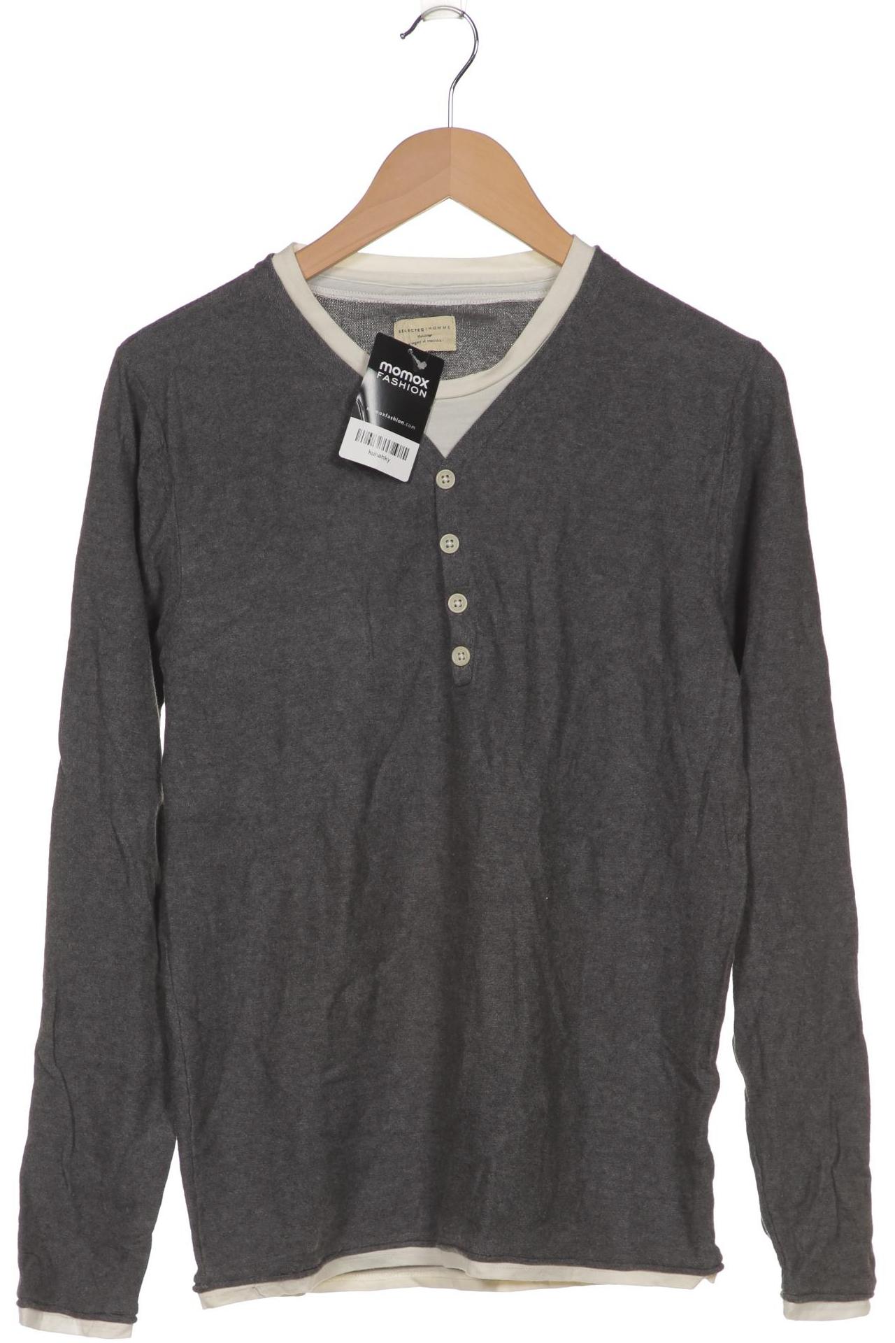 

SELECTED Herren Pullover, grau